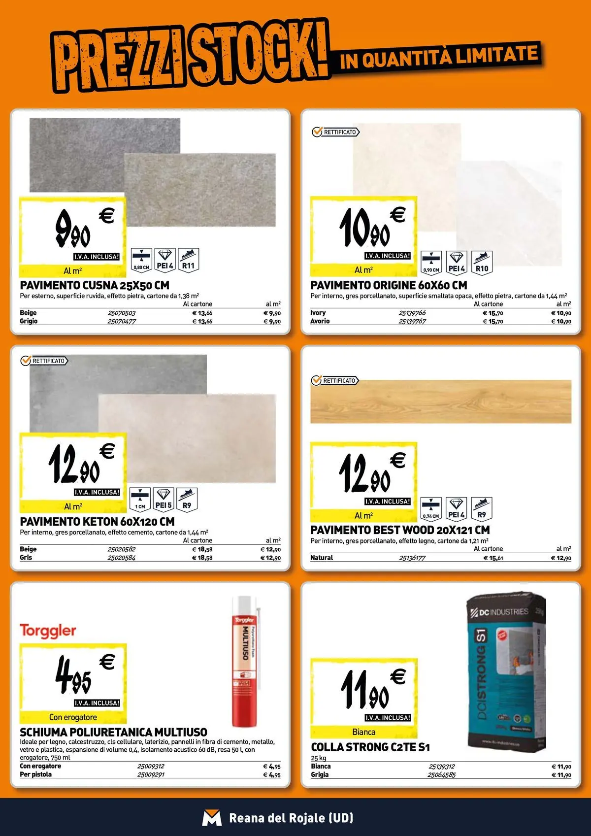 Nuovo TECNOMAT - Straordinari prezzi stock! dal 30/07/2026 > offerte anteprima 🛍️ | Pagina: 12 | Prodotti: Pavimento, Colla