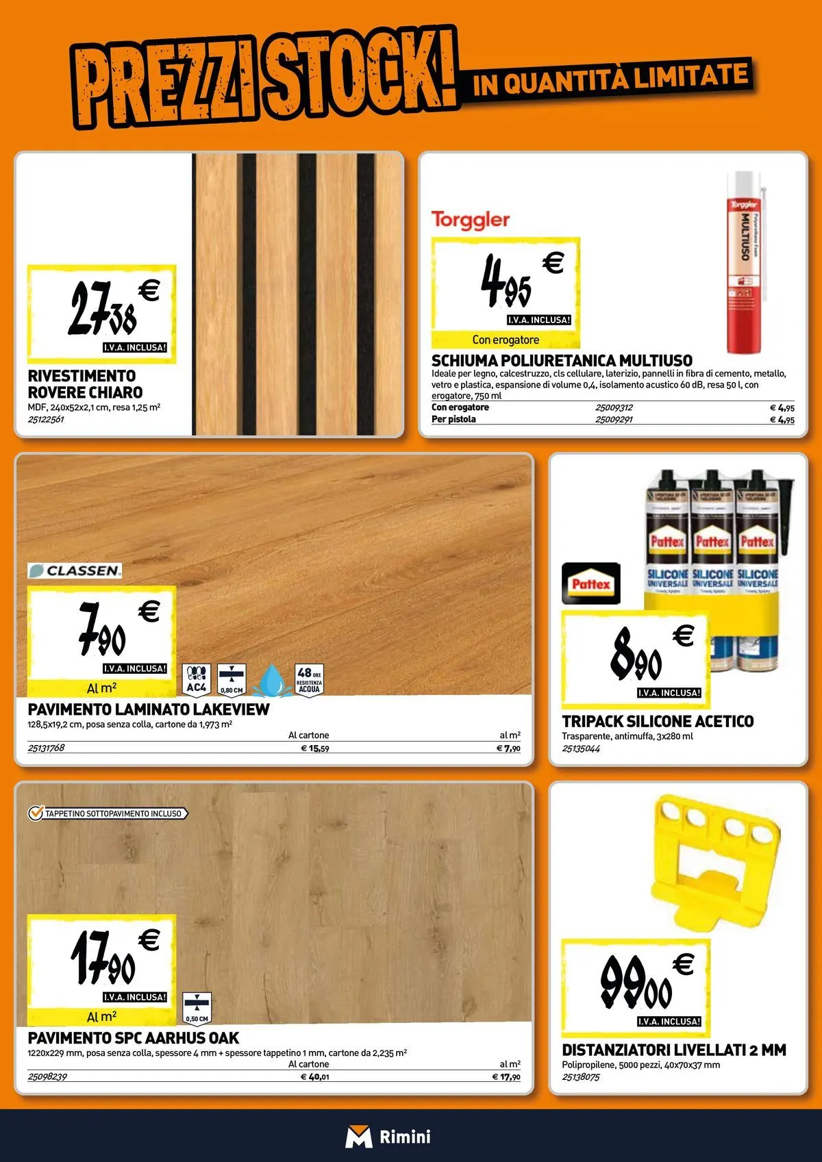 Nuovo TECNOMAT - Straordinari prezzi stock! dal 30/07/2026 > offerte anteprima 🛍️ | Pagina: 11 | Prodotti: Pavimento, Acqua, Silicone
