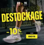 Ekosport Destockage - au 16.08.2026