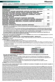 Hisense Jusqu'&agrave; 200&euro; rembours&eacute;s
