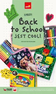 Pogląd oferty "POLOmarket gazetka - Back to school" - ważna od 24.07.2026 | Strona: 21