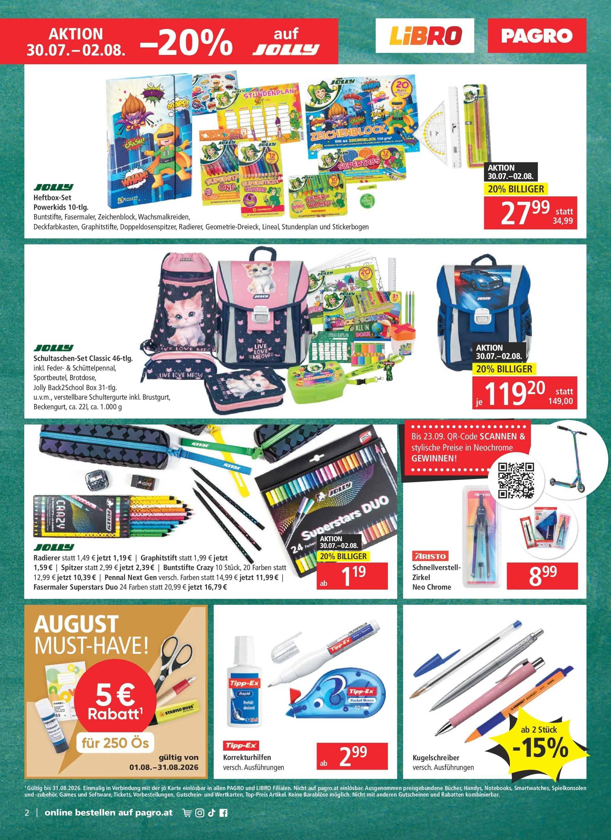 Pagro-Diskont - PAGRO / LIBRO: Aktuelle Angebote von 30.07.2026 - Aktuelle Angebote | Seite: 2 | Produkte: Box