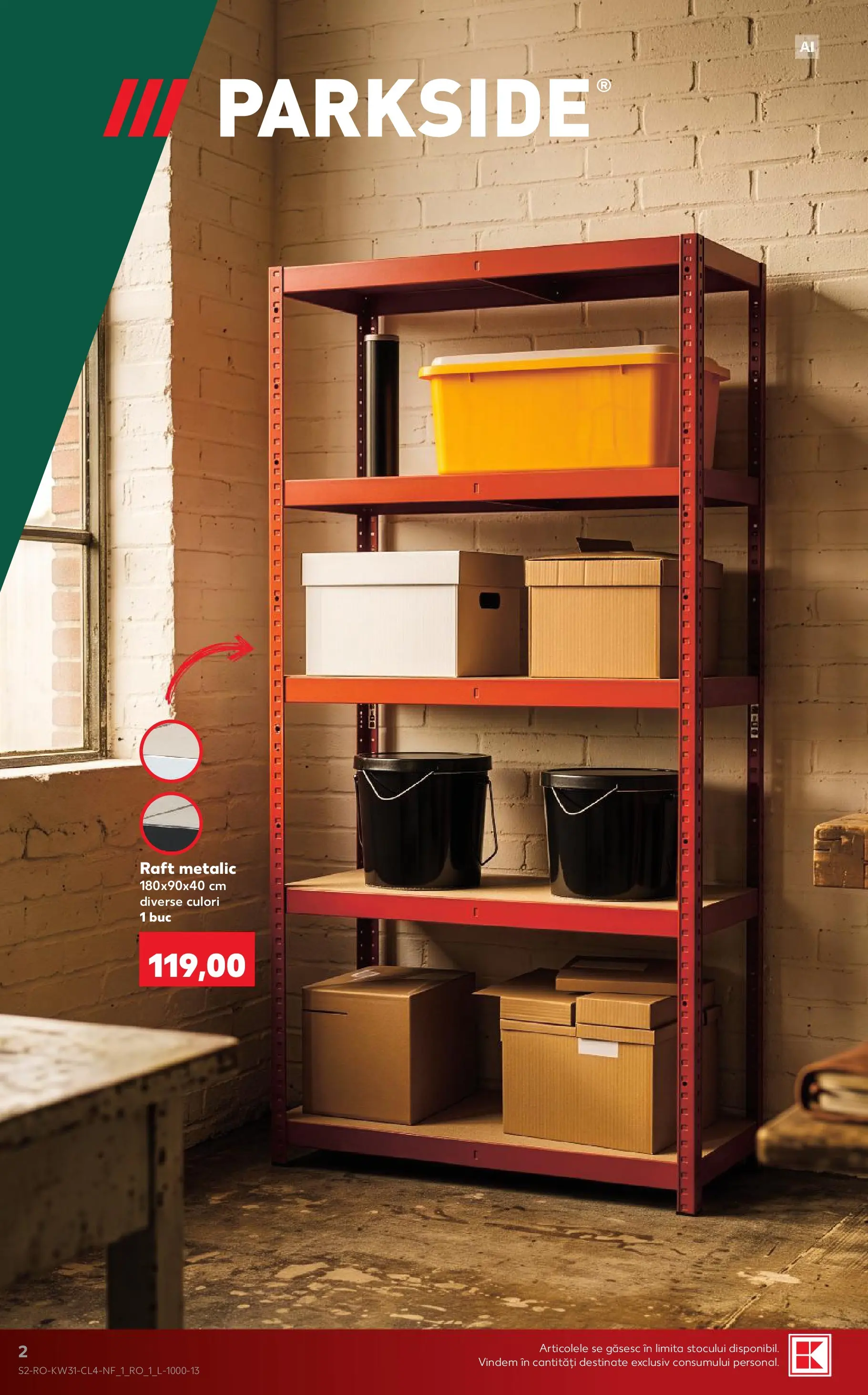 Kaufland Viseu de Sus 29.07.2026 - Revista si Oferta | Pagină: 2 | Produse: Raft