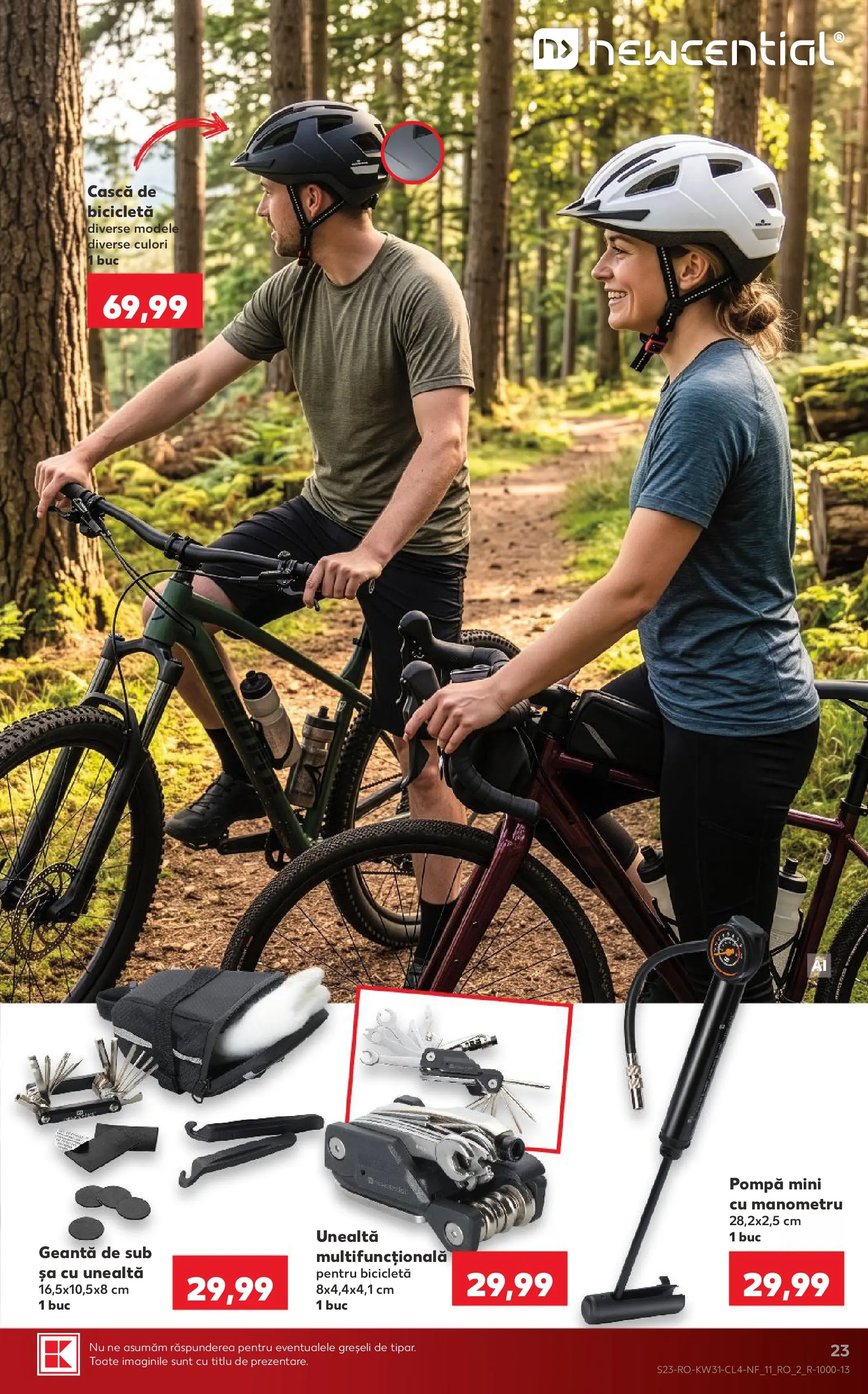 Kaufland Viseu de Sus 29.07.2026 - Revista si Oferta | Pagină: 23 | Produse: Geantă, Manometru, Dana kuşbaşı