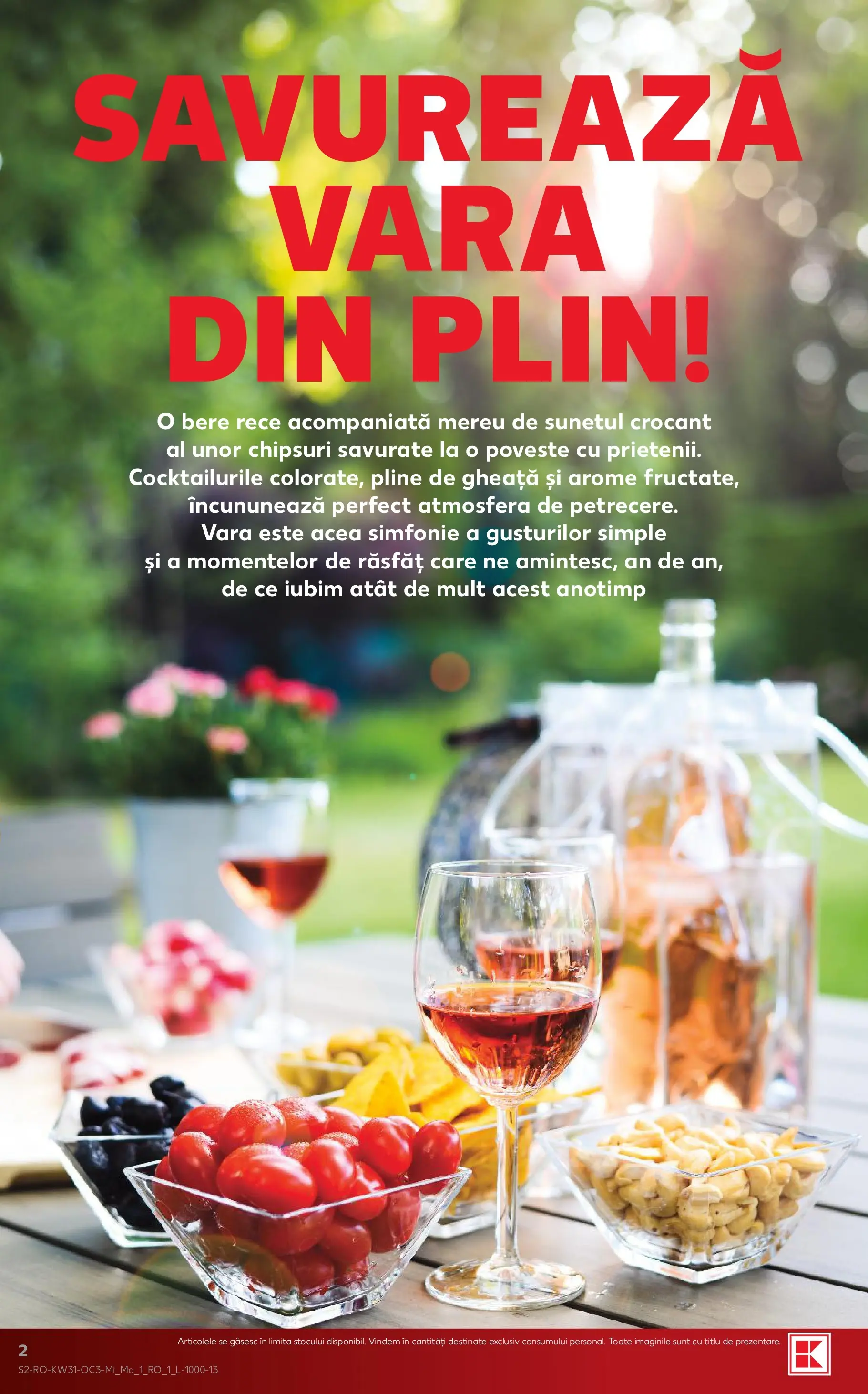 Kaufland Comarnic 29.07.2026 - Revista si Oferta | Pagină: 2 | Produse: Bere, Chipsuri