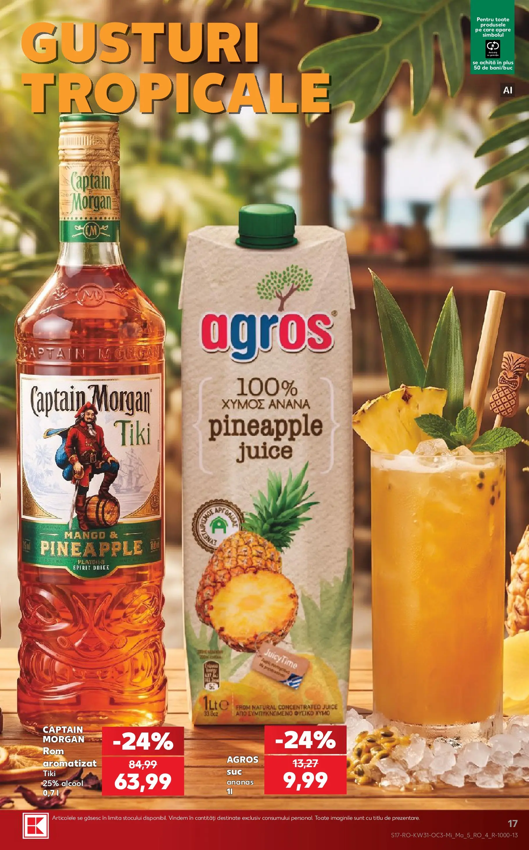 Kaufland Satu Mare 29.07.2026 - Revista si Oferta | Pagină: 17 | Produse: Ananas, Mango