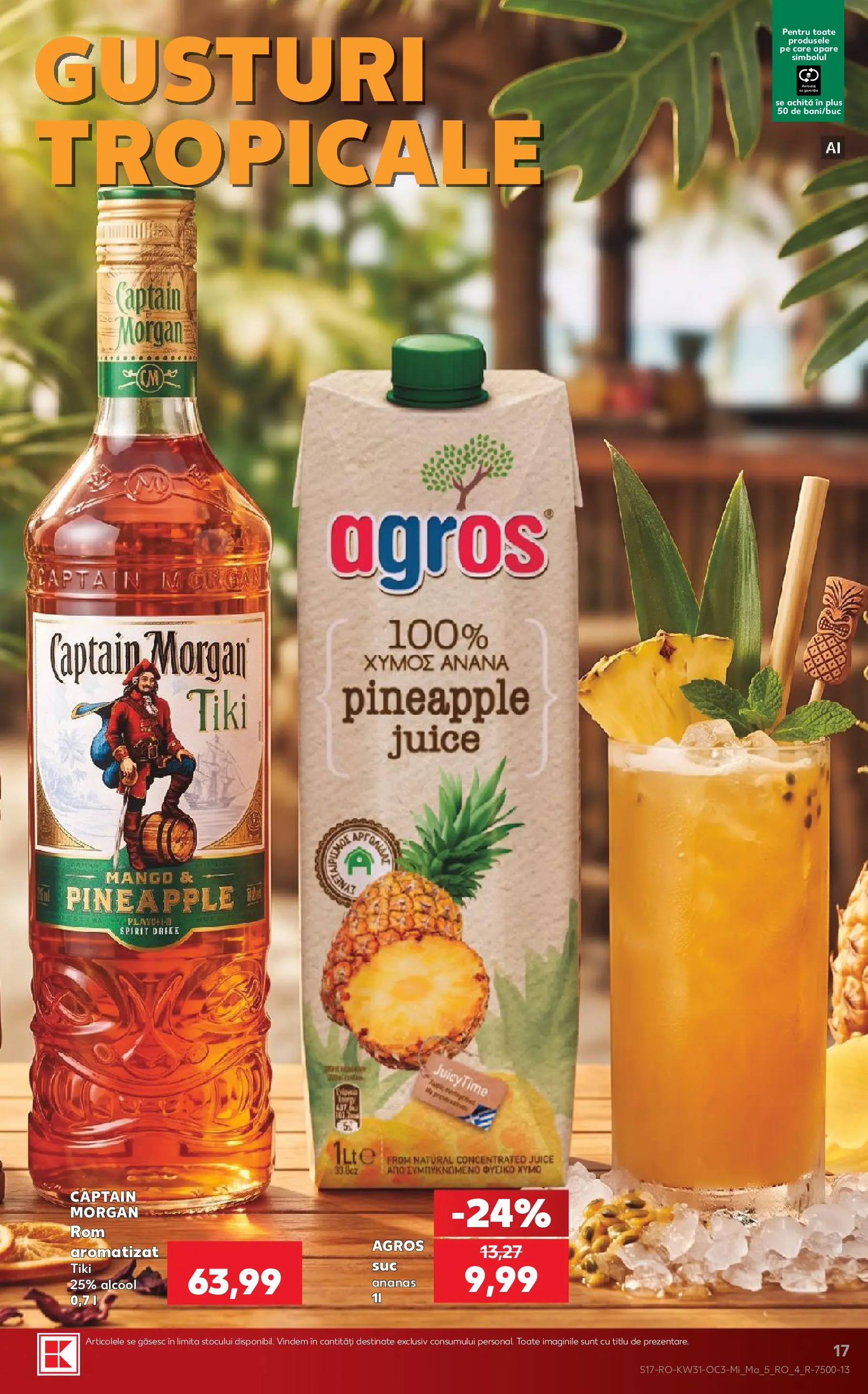 Kaufland Viseu de Sus 29.07.2026 - Revista si Oferta | Pagină: 17 | Produse: Ananas, Mango
