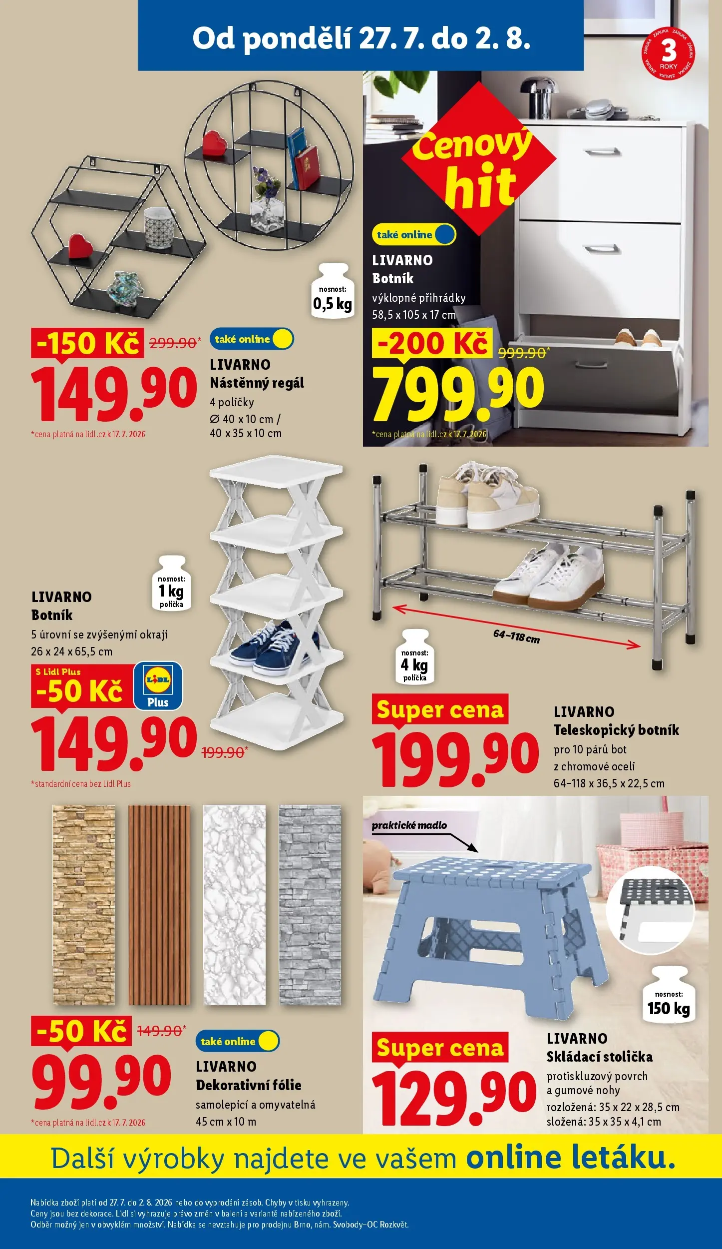 Lidl leták od 27.07.2026 - Nový akční leták | Strana: 43