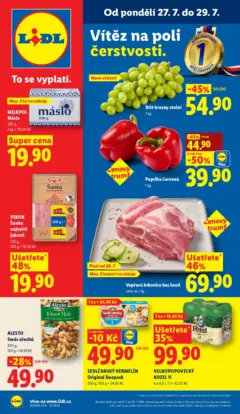 Náhled letáku Lidl - Lidl leták do 29.07.2026 od 27.07.2026