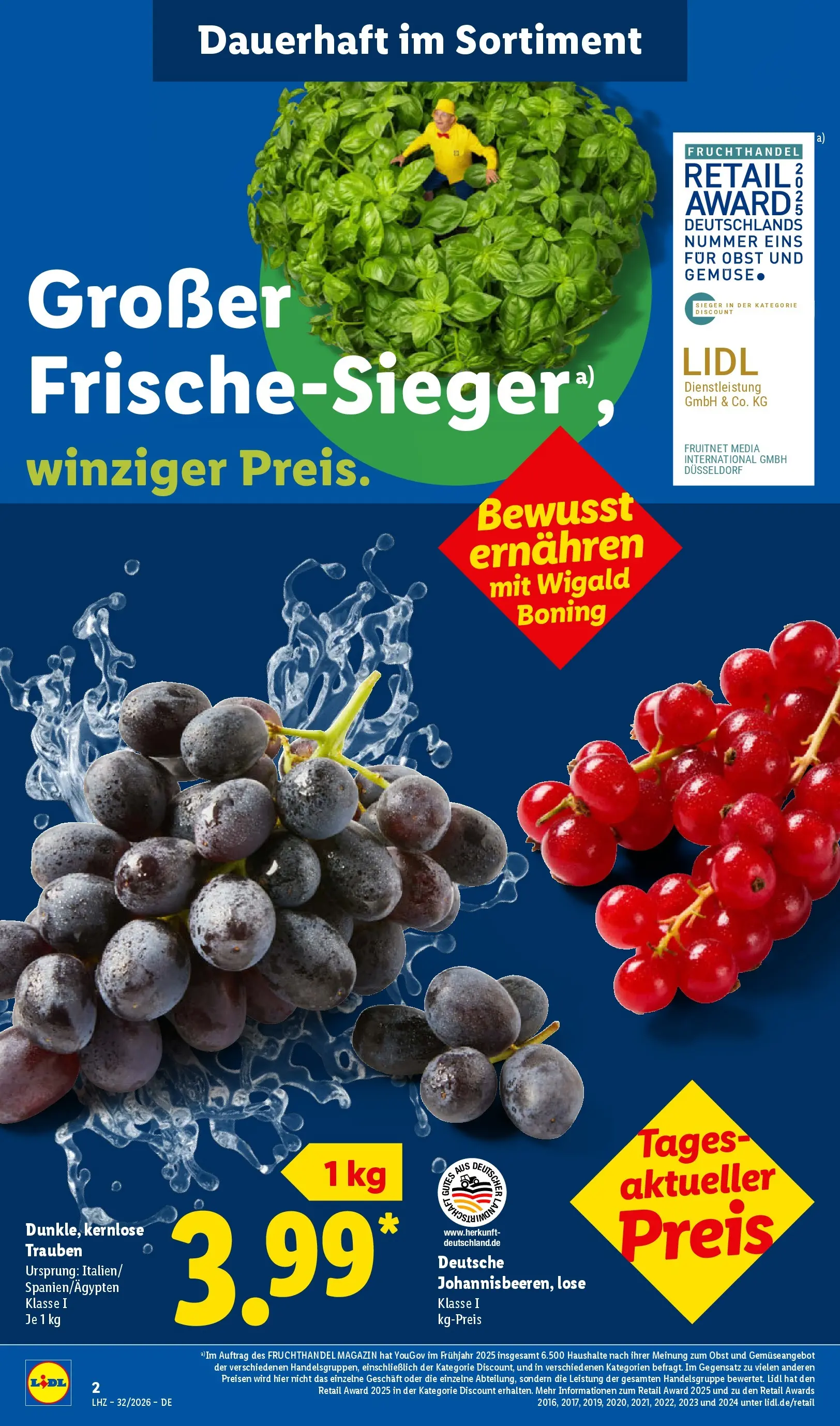 Lidl Prospekt Nordenham (ab 03.08.2026) ยป Angebote online | Seite: 2 | Produkte: Trauben, Gemรผse, Obst Lidl Prospekt Nordenham (ab 03.08.2026) zum Blรคttern ยป Angebote | Seite: 2 | Produkte: Trauben, Gemรผse, Obst