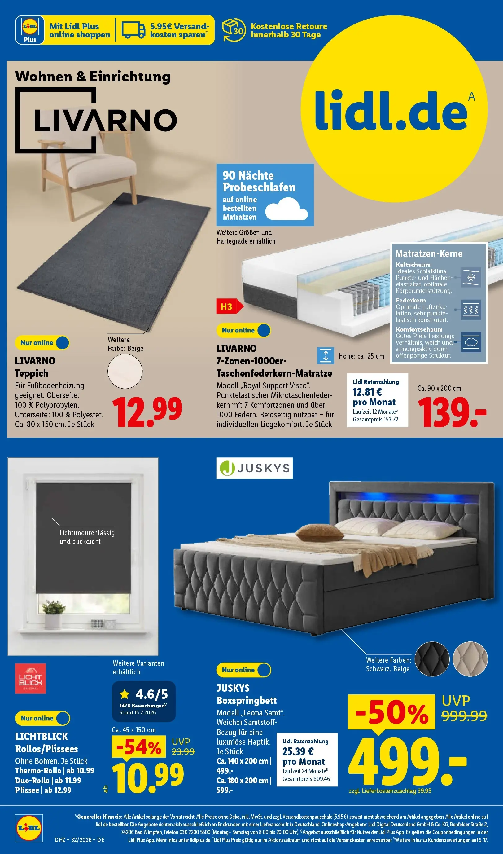 Lidl Prospekt Nordenham (ab 03.08.2026) ยป Angebote online | Seite: 8 | Produkte: Box, Bad, Teppich, Telefon Lidl Prospekt Nordenham (ab 03.08.2026) zum Blรคttern ยป Angebote | Seite: 8 | Produkte: Box, Bad, Teppich, Telefon