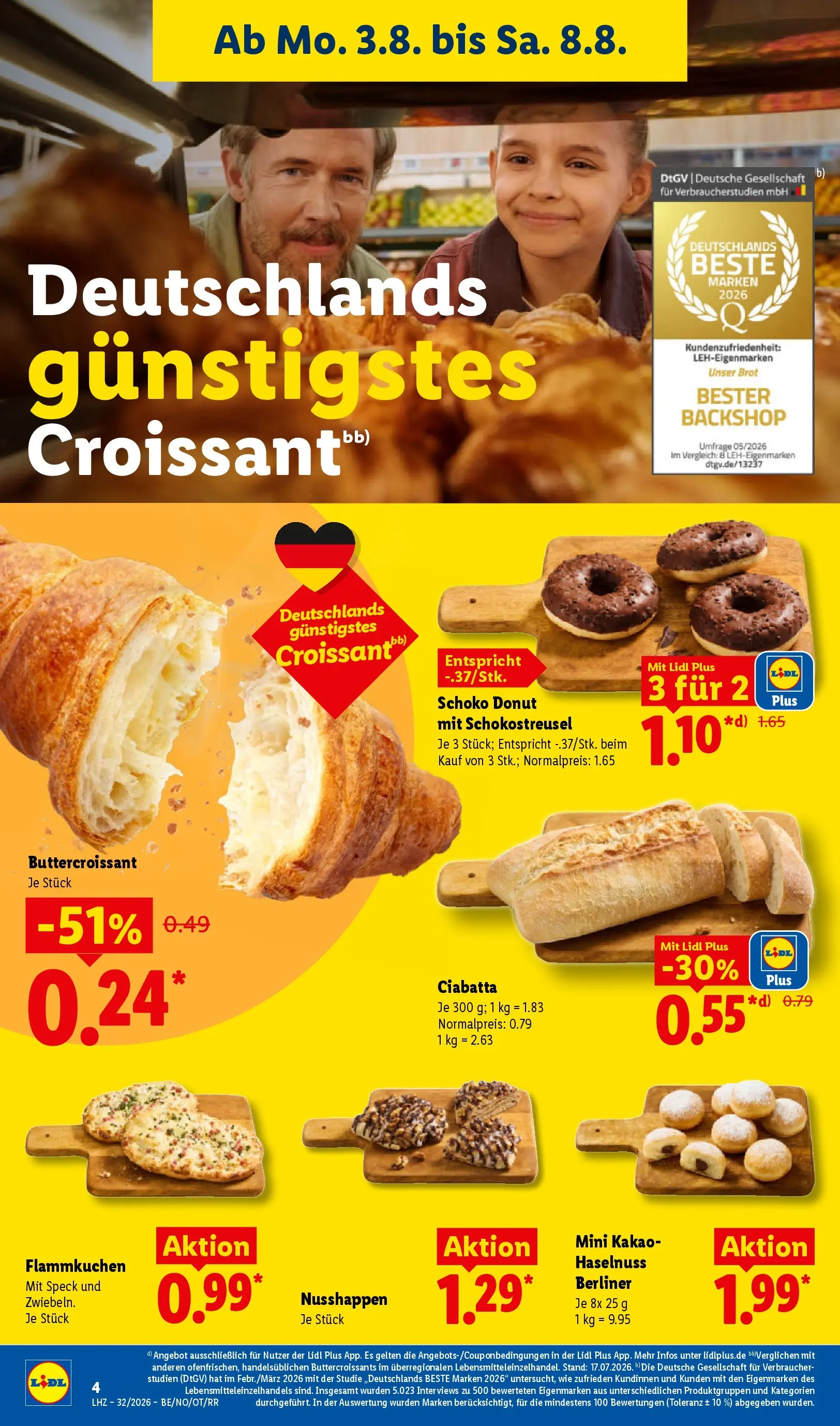 Lidl Prospekt Nordenham (ab 03.08.2026) ยป Angebote online | Seite: 12 | Produkte: Berliner, Croissant, Brot Lidl Prospekt Nordenham (ab 03.08.2026) zum Blรคttern ยป Angebote | Seite: 12 | Produkte: Berliner, Croissant, Brot