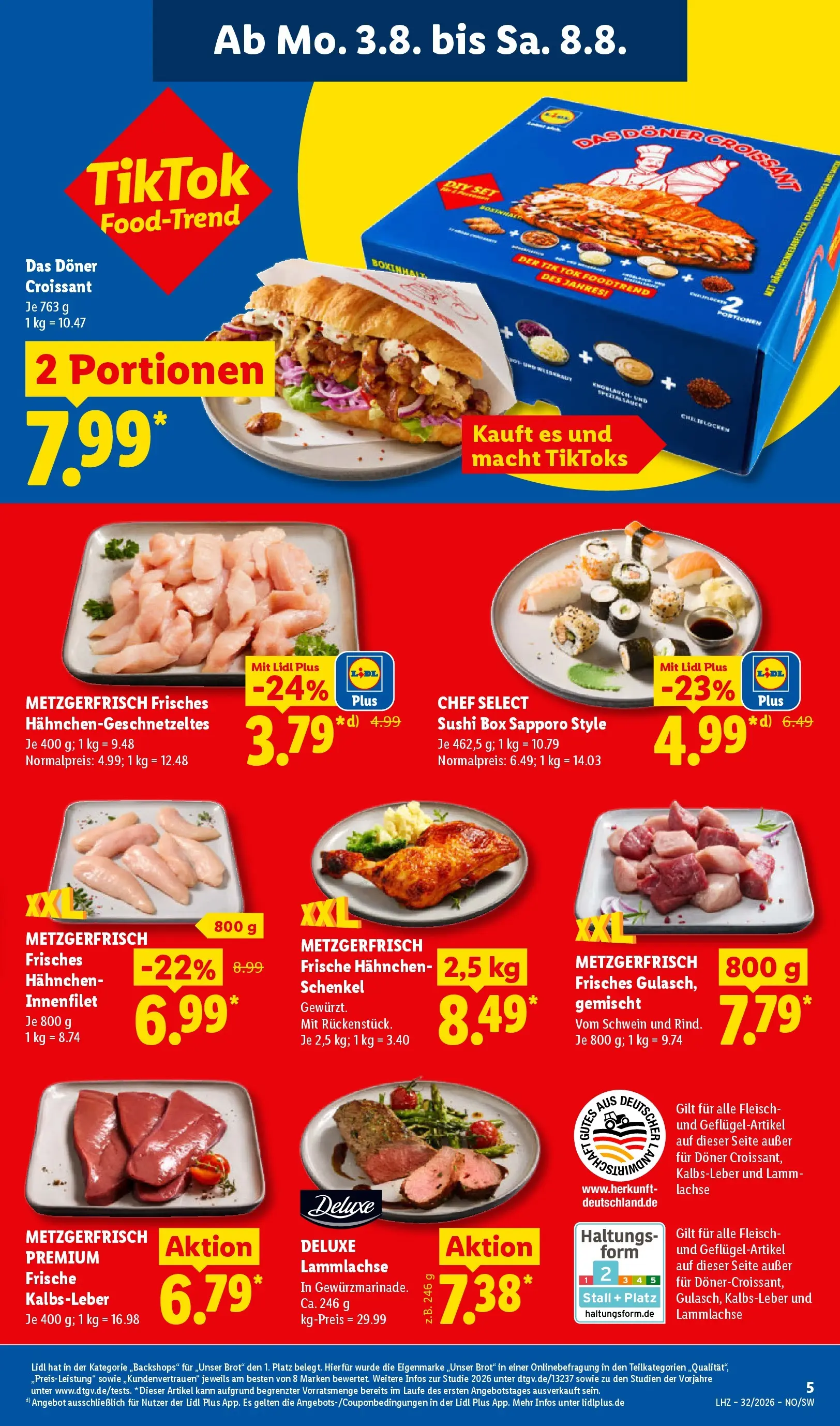 Lidl Prospekt Nordenham (ab 03.08.2026) ยป Angebote online | Seite: 13 | Produkte: Hahnchen, Box, Brot, Fleisch Lidl Prospekt Nordenham (ab 03.08.2026) zum Blรคttern ยป Angebote | Seite: 13 | Produkte: Hahnchen, Box, Brot, Fleisch