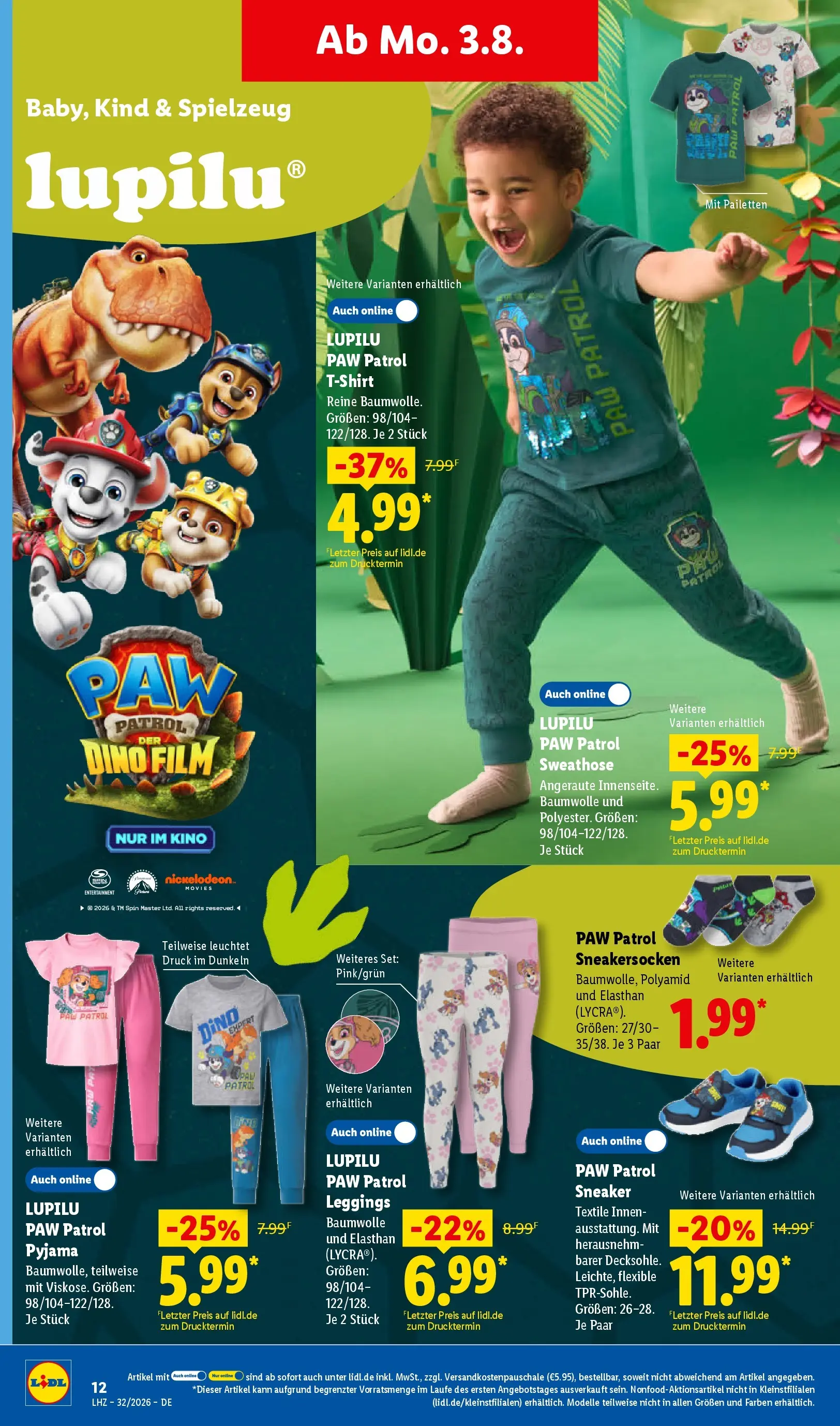 Lidl Prospekt Nordenham (ab 03.08.2026) ยป Angebote online | Seite: 28 | Produkte: Sweathose, T-Shirt, Pyjama, Leggings Lidl Prospekt Nordenham (ab 03.08.2026) zum Blรคttern ยป Angebote | Seite: 28 | Produkte: Sweathose, T-Shirt, Pyjama, Leggings