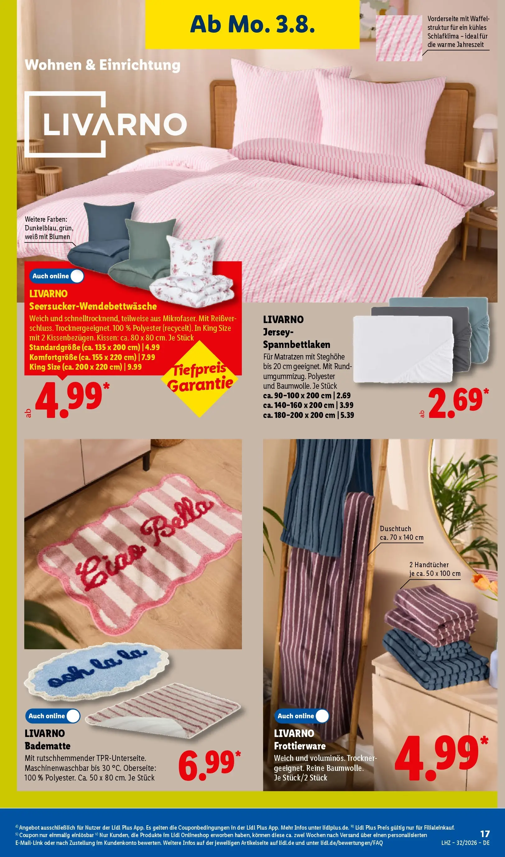 Lidl Prospekt Nordenham (ab 03.08.2026) ยป Angebote online | Seite: 33 | Produkte: Trockner, Kissen, Blumen Lidl Prospekt Nordenham (ab 03.08.2026) zum Blรคttern ยป Angebote | Seite: 33 | Produkte: Trockner, Kissen, Blumen