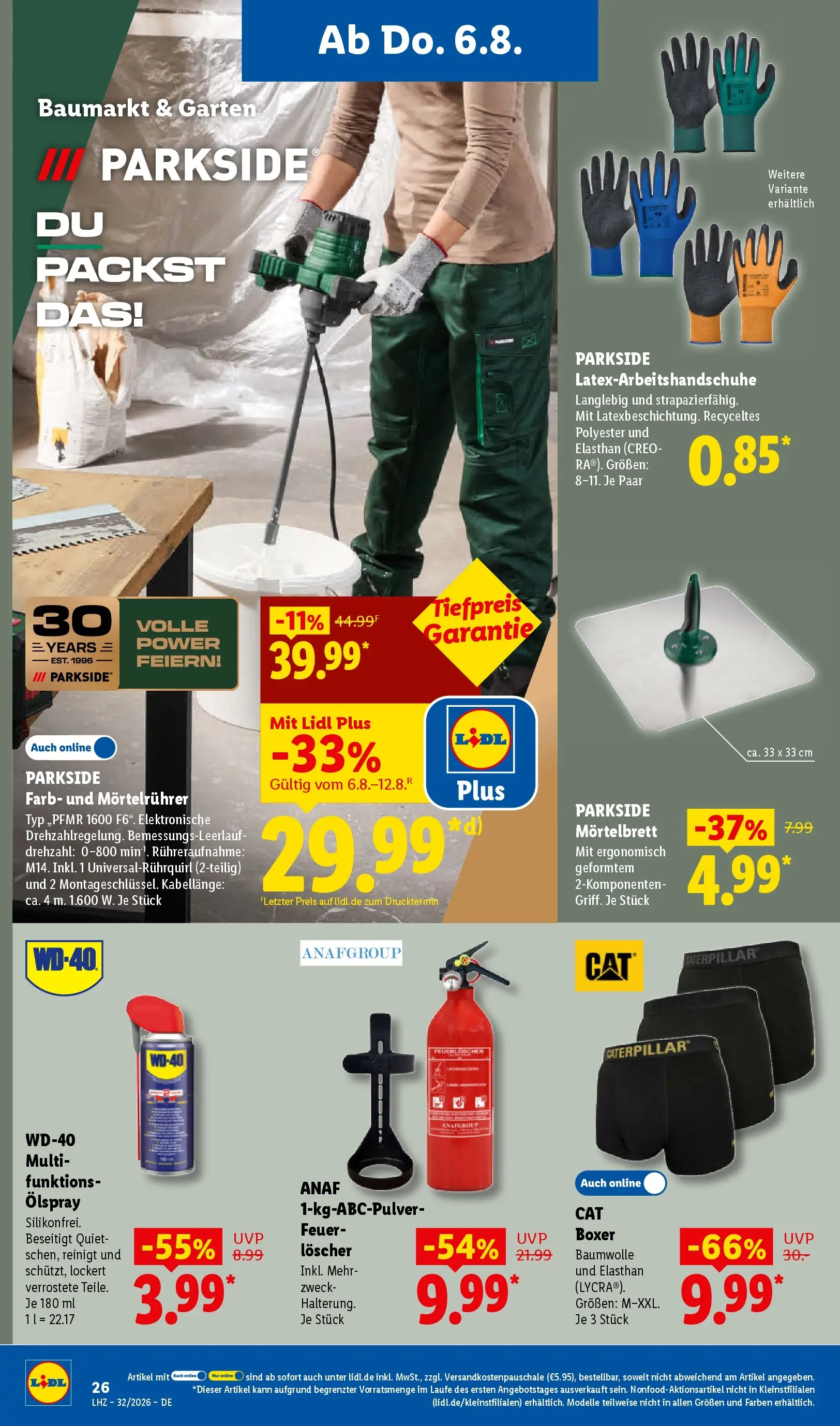 Lidl Prospekt Nordenham (ab 03.08.2026) ยป Angebote online | Seite: 42 | Produkte: Mixer, Boxer Lidl Prospekt Nordenham (ab 03.08.2026) zum Blรคttern ยป Angebote | Seite: 42 | Produkte: Mixer, Boxer