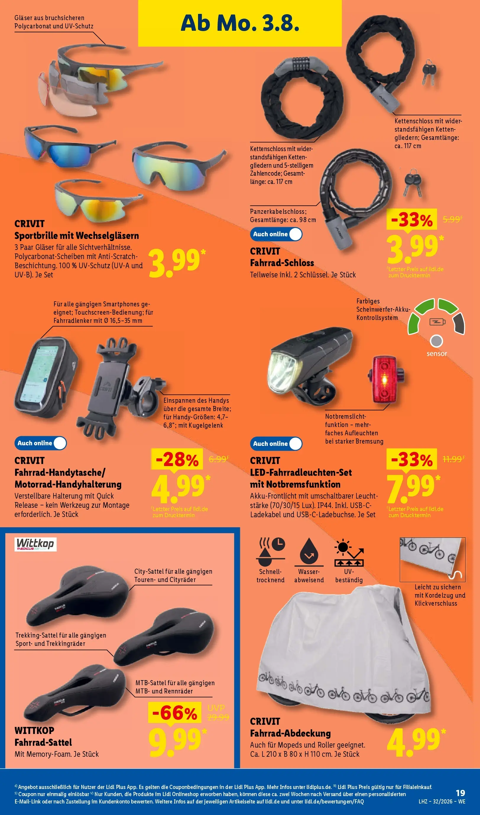 Lidl Prospekt Plettenberg (ab 03.08.2026) zum Blättern » Angebote | Seite: 35 | Produkte: Smartphones, Wasser, Ladekabel