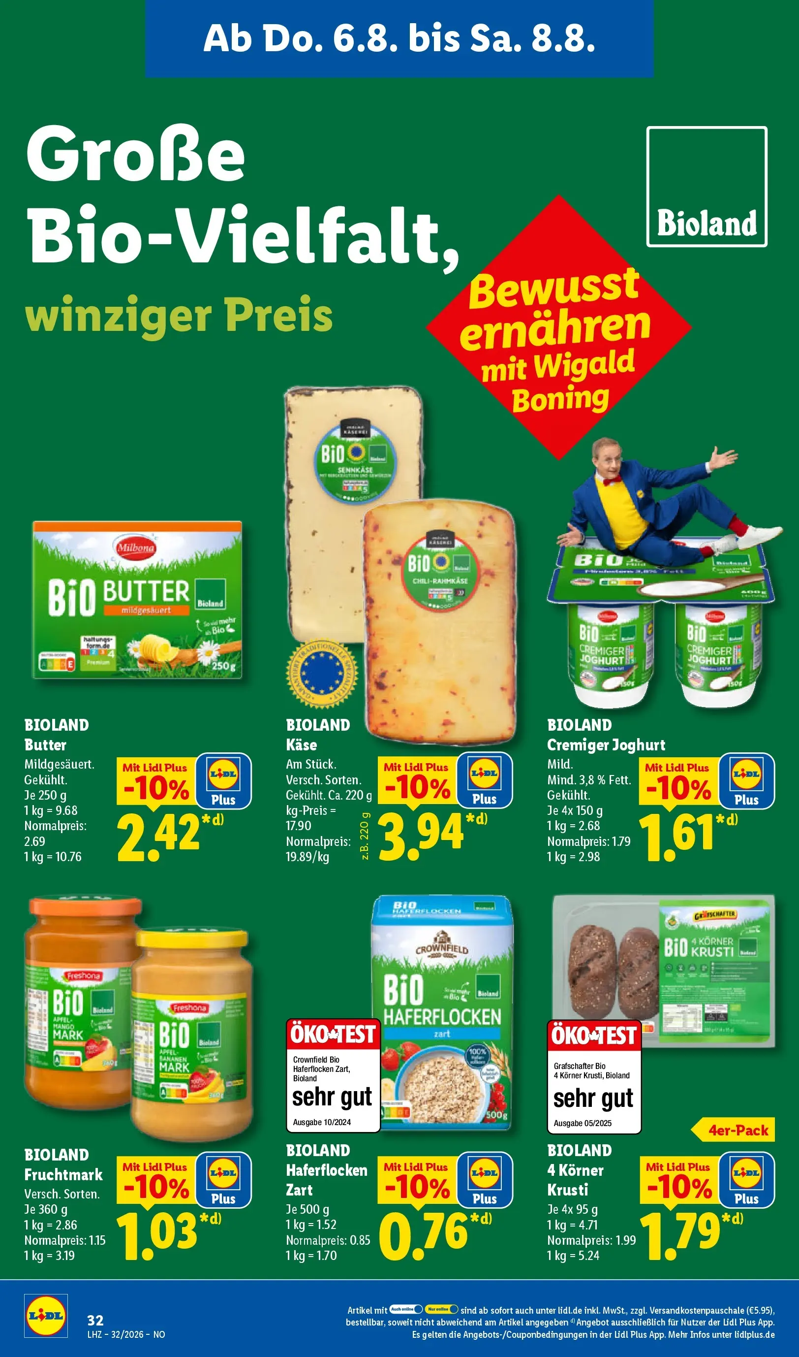 Lidl Prospekt Nordenham (ab 03.08.2026) ยป Angebote online | Seite: 56 | Produkte: Kรคse, Joghurt, รpfel, Bananen Lidl Prospekt Nordenham (ab 03.08.2026) zum Blรคttern ยป Angebote | Seite: 56 | Produkte: Kรคse, Joghurt, รpfel, Bananen