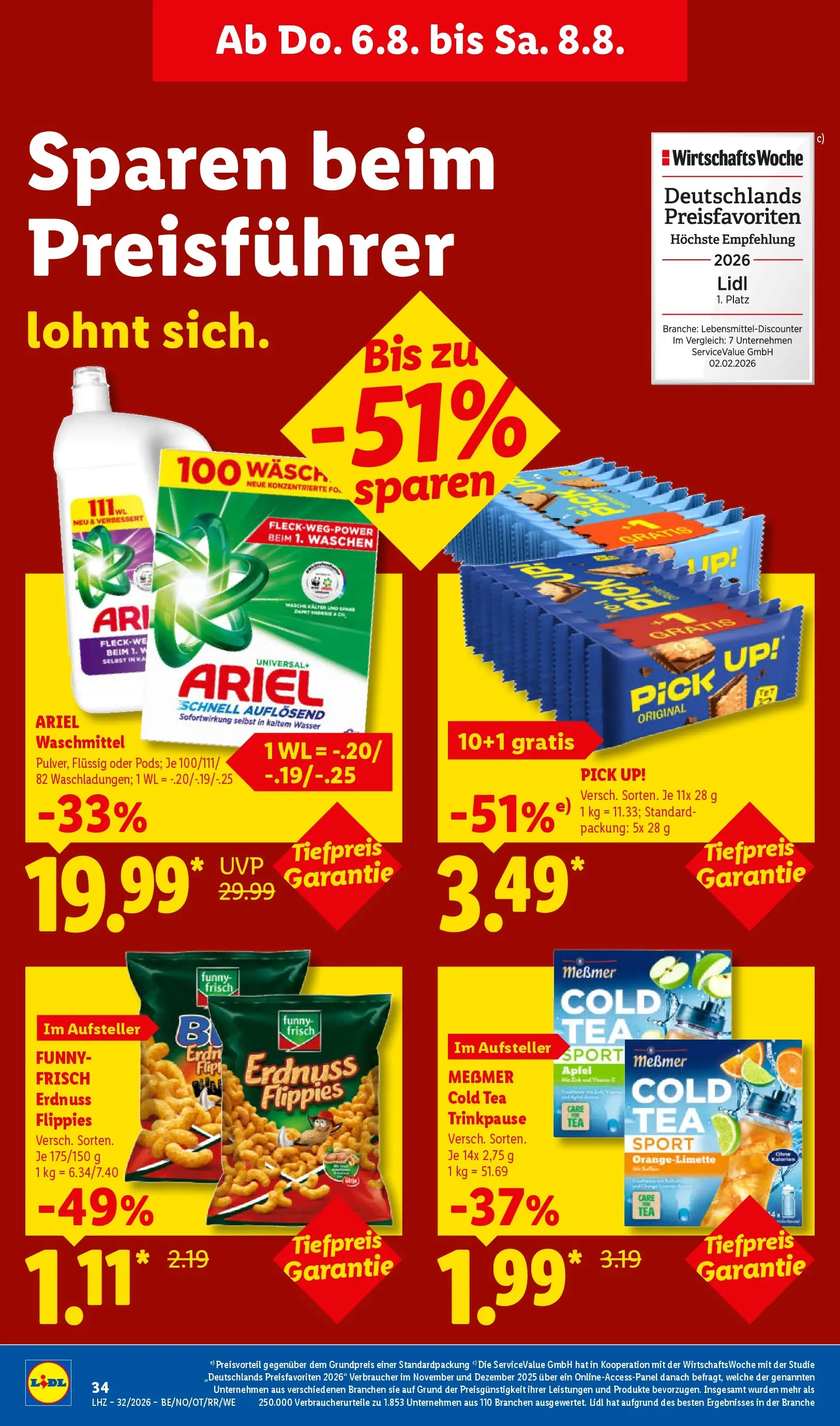 Lidl Prospekt Nordenham (ab 03.08.2026) ยป Angebote online | Seite: 60 | Produkte: Messmer, รpfel, Wasser, Waschmittel Lidl Prospekt Nordenham (ab 03.08.2026) zum Blรคttern ยป Angebote | Seite: 60 | Produkte: Messmer, รpfel, Wasser, Waschmittel