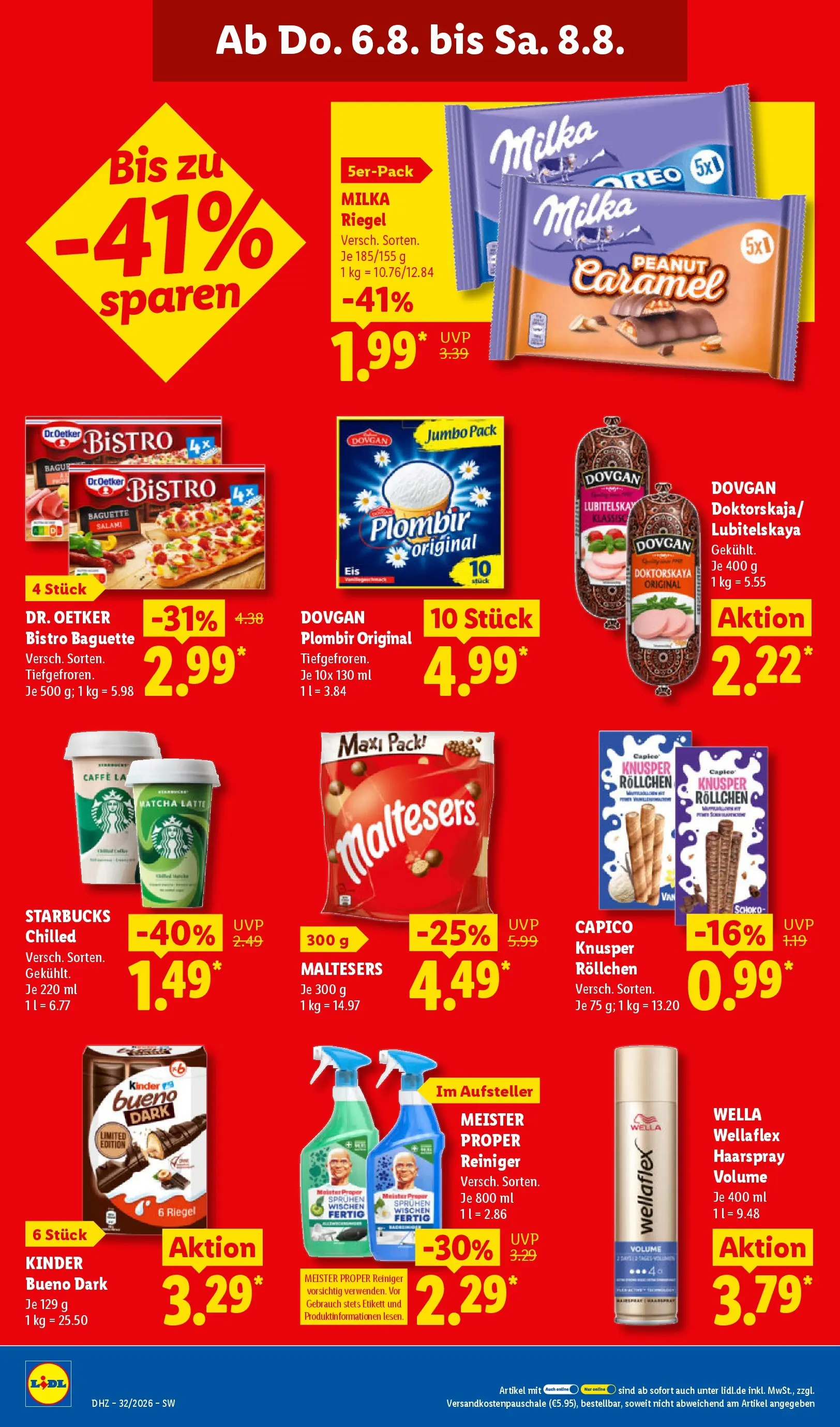 Lidl Prospekt Ilvesheim (ab 03.08.2026) ยป Angebote online | Seite: 62 | Produkte: Kinder bueno, Milka, Haarspray, Salami Lidl Prospekt Ilvesheim (ab 03.08.2026) zum Blรคttern ยป Angebote | Seite: 62 | Produkte: Kinder bueno, Milka, Haarspray, Salami