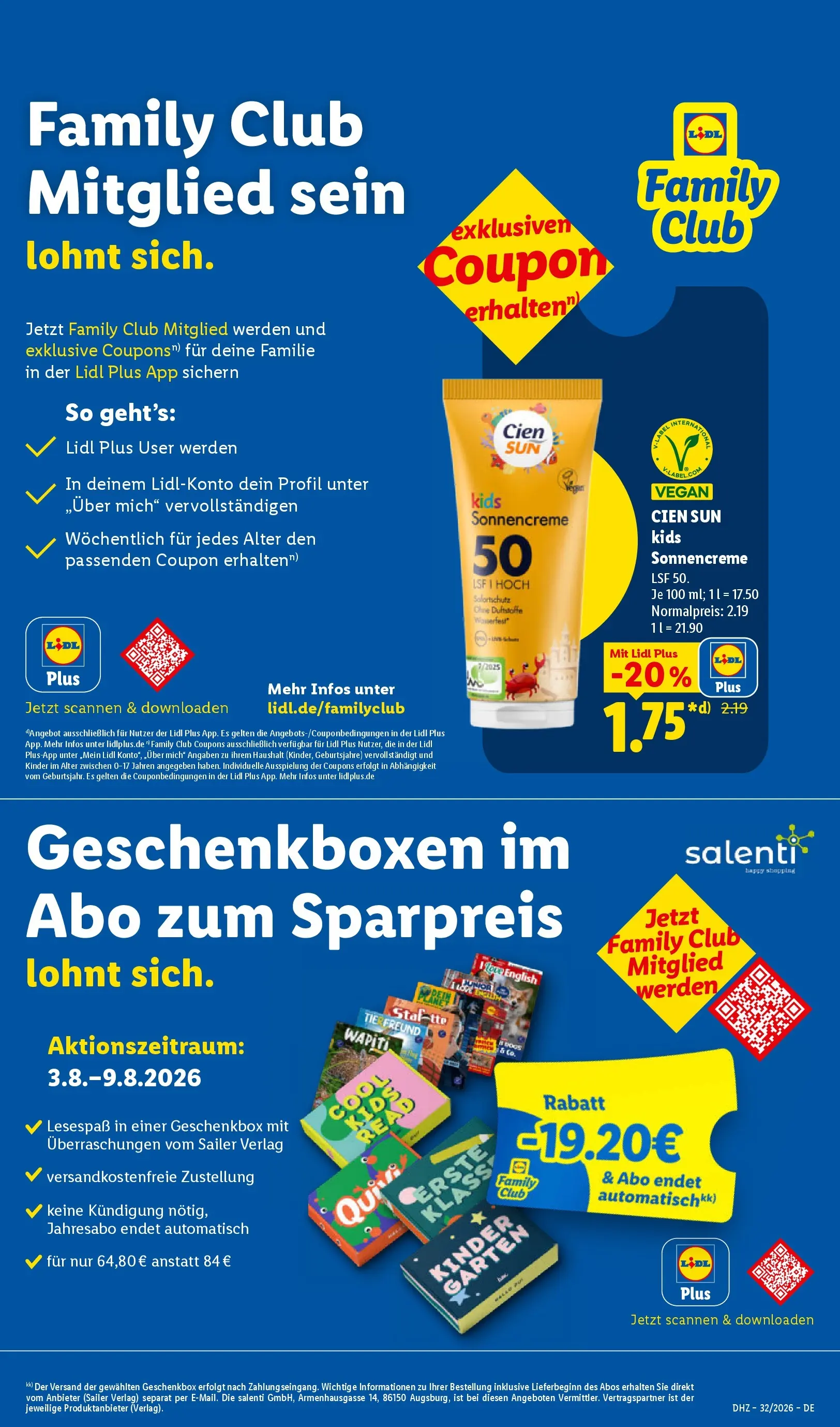 Lidl Prospekt Nordenham (ab 03.08.2026) ยป Angebote online | Seite: 69 | Produkte: Sonnencreme Lidl Prospekt Nordenham (ab 03.08.2026) zum Blรคttern ยป Angebote | Seite: 69 | Produkte: Sonnencreme