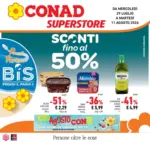 Conad Centro Nord Soc. Coop. Sconti fino al 50% - al 11.08.2026
