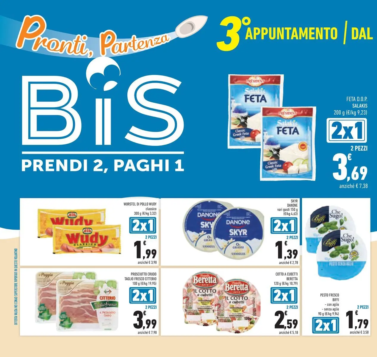 Volantino Conad dal 29/07/2026 > Anteprima | Pagina: 4 | Prodotti: Pollo, Prosciutto, Wurstel, Pesto
