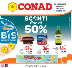 Anteprima del volantino Conad volantino Casalmaggiore valido a partire dal 29/07/2026 Anteprima del volantino Conad volantino Casalmaggiore valido a partire dal 29/07/2026