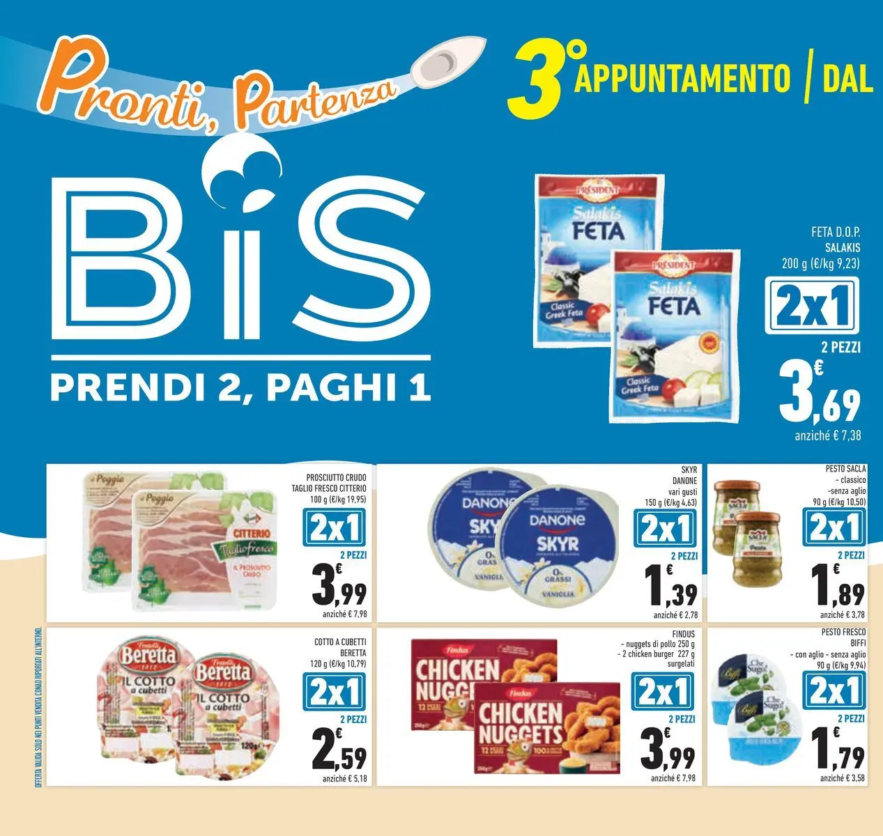 Volantino Conad dal 29/07/2026 > Anteprima | Pagina: 4 | Prodotti: Prosciutto Crudo, Yogurt, Pollo, Aglio