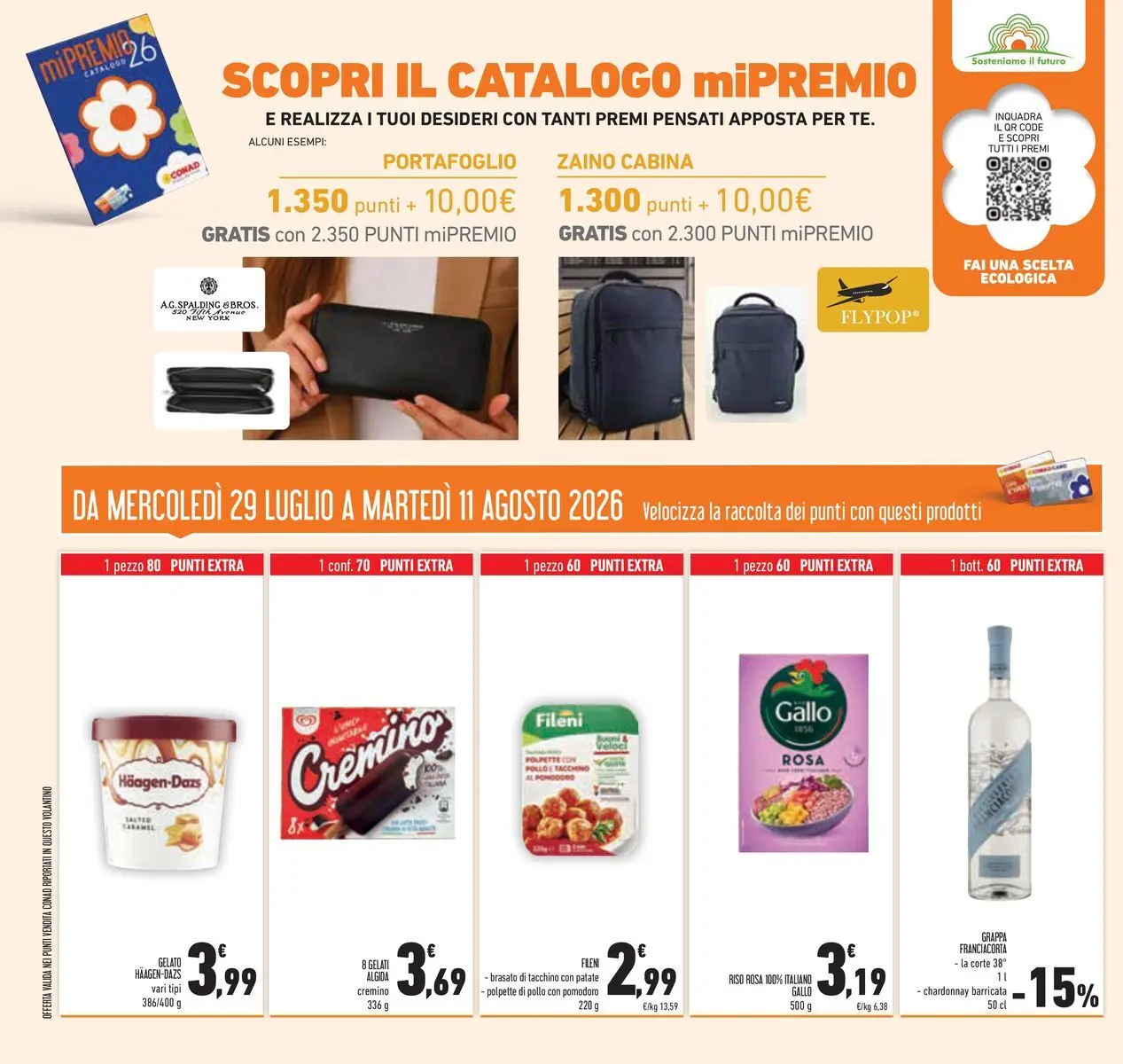 Volantino Conad dal 29/07/2026 > Anteprima | Pagina: 36 | Prodotti: Pollo, Patate, Zaino, Portafoglio