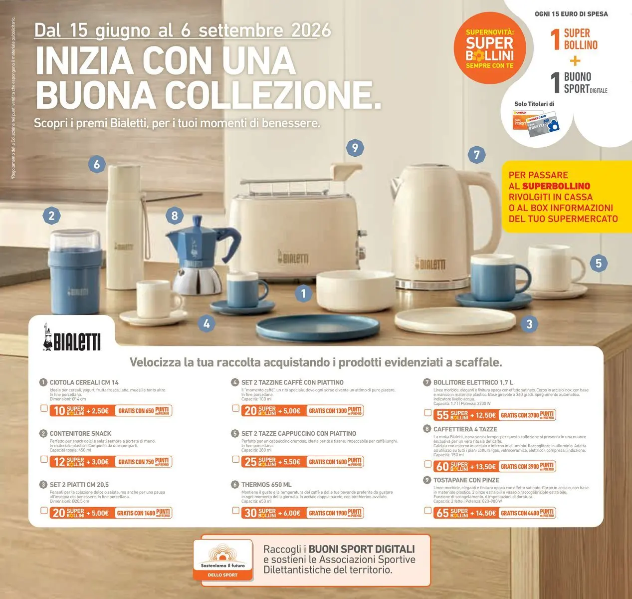 Volantino Conad dal 29/07/2026 > Anteprima | Pagina: 35 | Prodotti: Frutta, Contenitore, Bollitore, Vassoio
