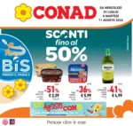 Conad Centro Nord Soc. Coop. Sconti fino al 50% - al 11.08.2026