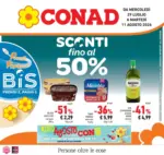Conad Centro Nord Soc. Coop. Sconti fino al 50% - al 11.08.2026