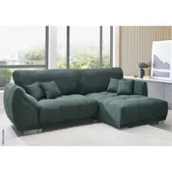 Ecksofa mit Bettfunktion und Bettkasten