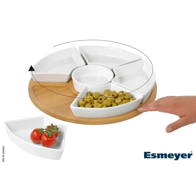 Esmeyer drehbares Servierset SUSAN