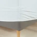 JYSK JYSK Cearșaf tricot JETTE 90x200x35 alb