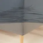 JYSK JYSK Cearșaf tricot JETTE 90x200x35 gri