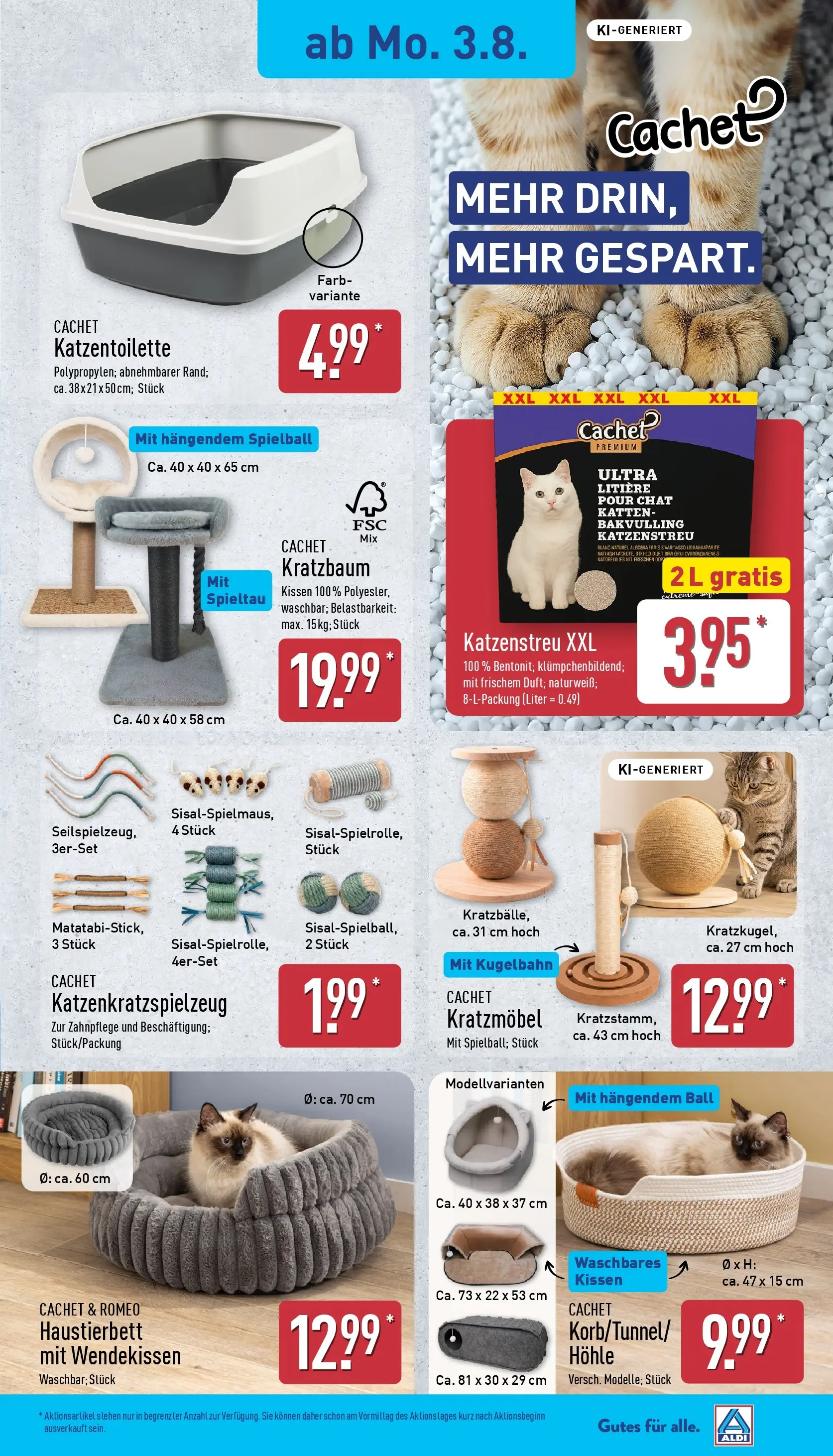 Aldi Wochenangebote (ab 03.08.2026) » Angebote Online | Seite: 15 | Produkte: Kissen, Box