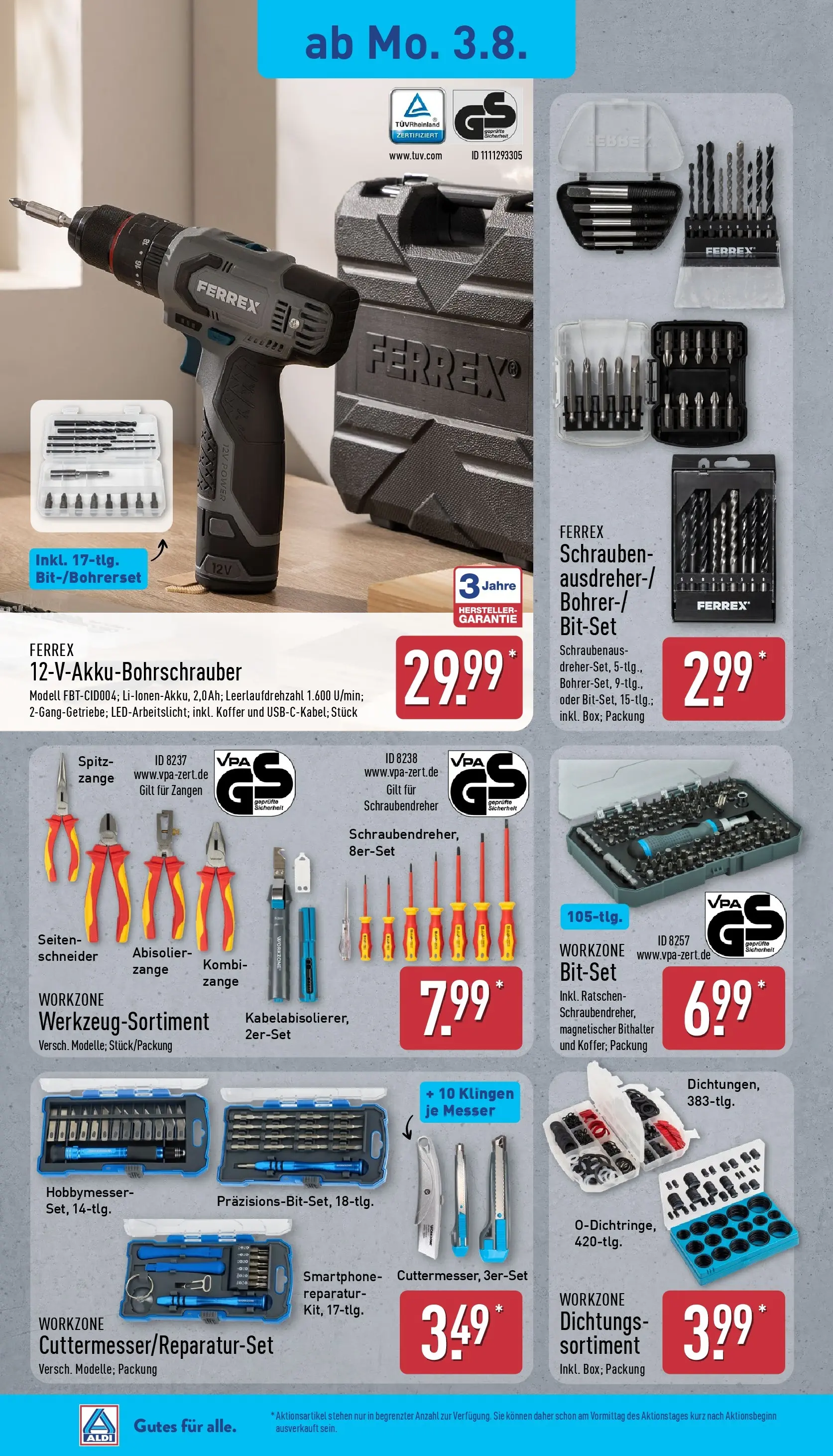 Aldi Wochenangebote (ab 03.08.2026) » Angebote Online | Seite: 16 | Produkte: Koffer, Smartphone