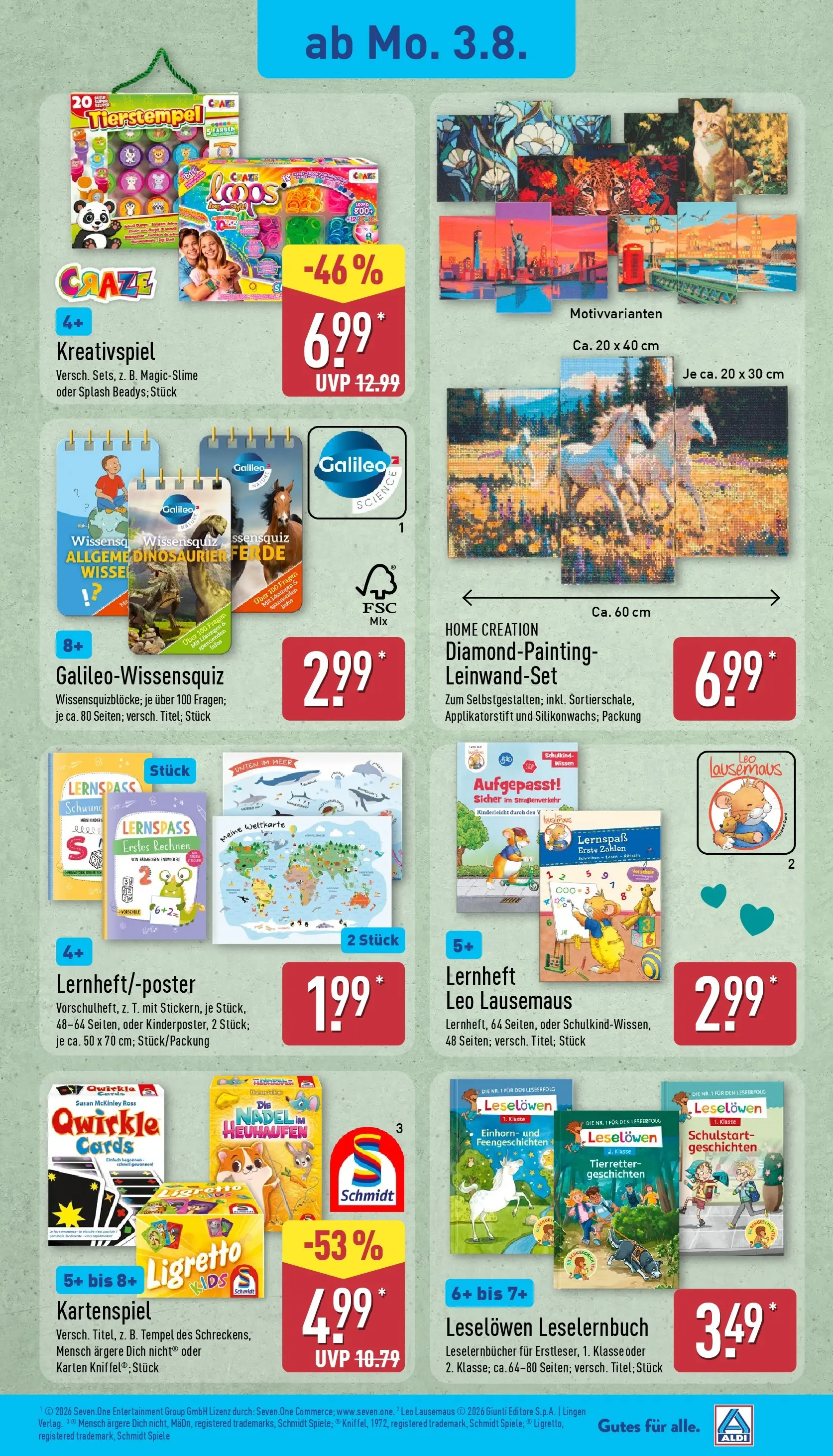 Aldi Wochenangebote (ab 03.08.2026) » Angebote Online | Seite: 19 | Produkte: Home creation