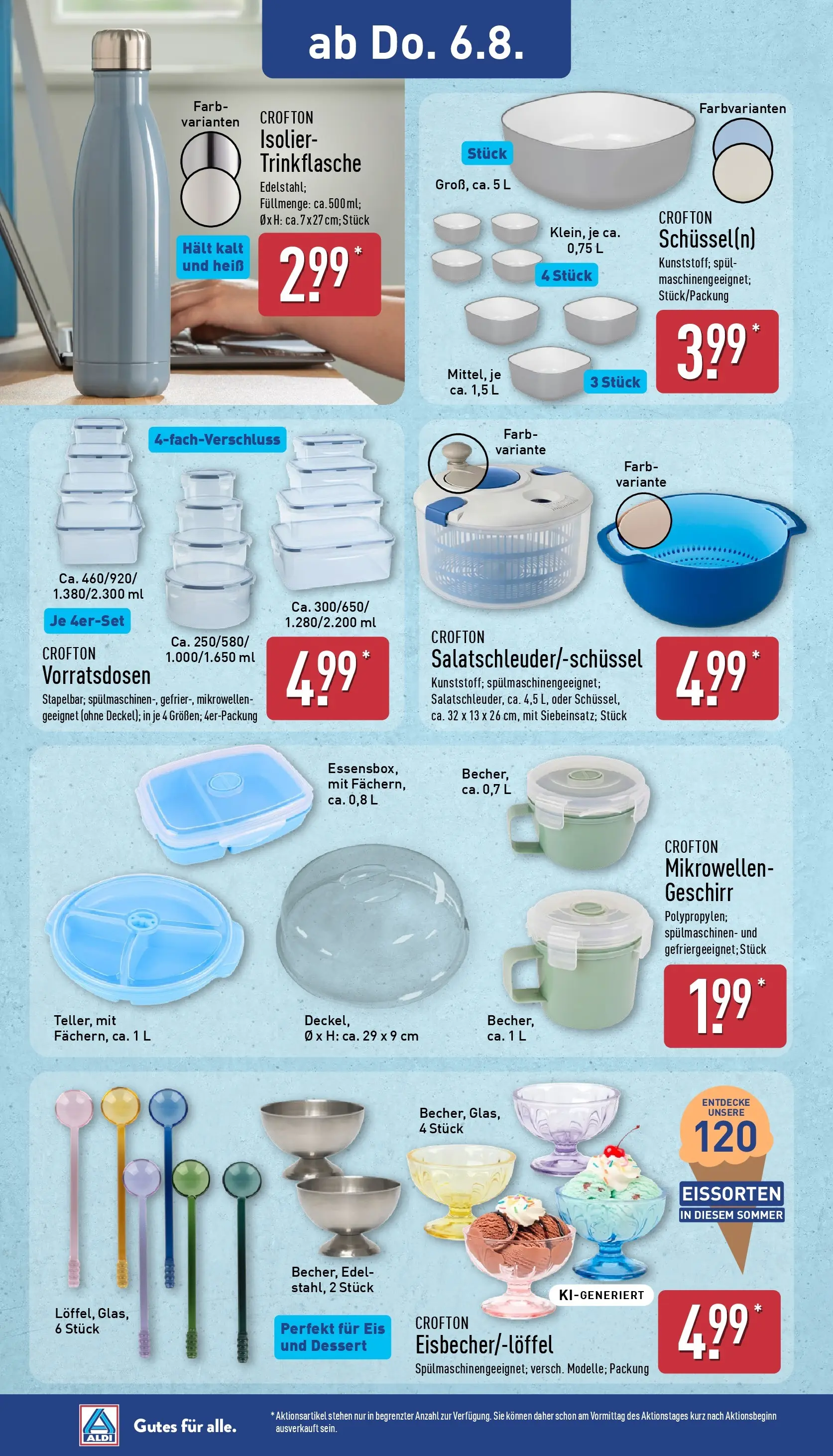 Aldi Wochenangebote (ab 03.08.2026) » Angebote Online | Seite: 22 | Produkte: Eis