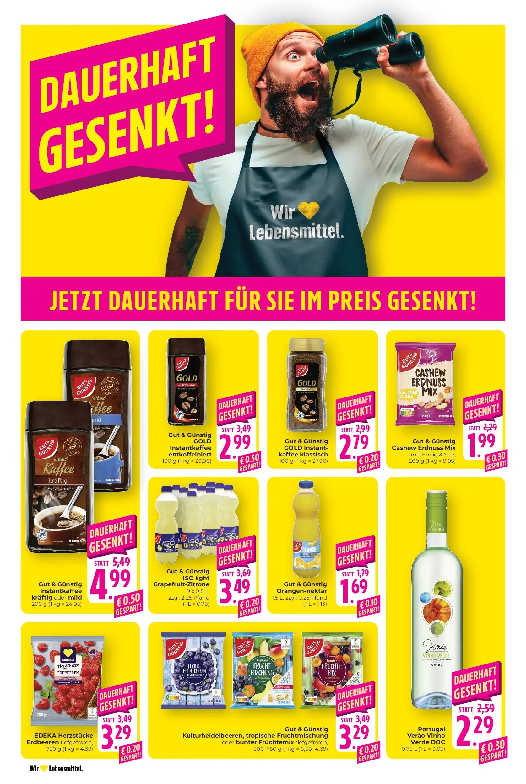 Angebote - Hieber's Frischecenter: Meine Woche (ab 27.07.2026) zum Blättern | Seite: 17 | Produkte: Kaffee, Erdbeeren