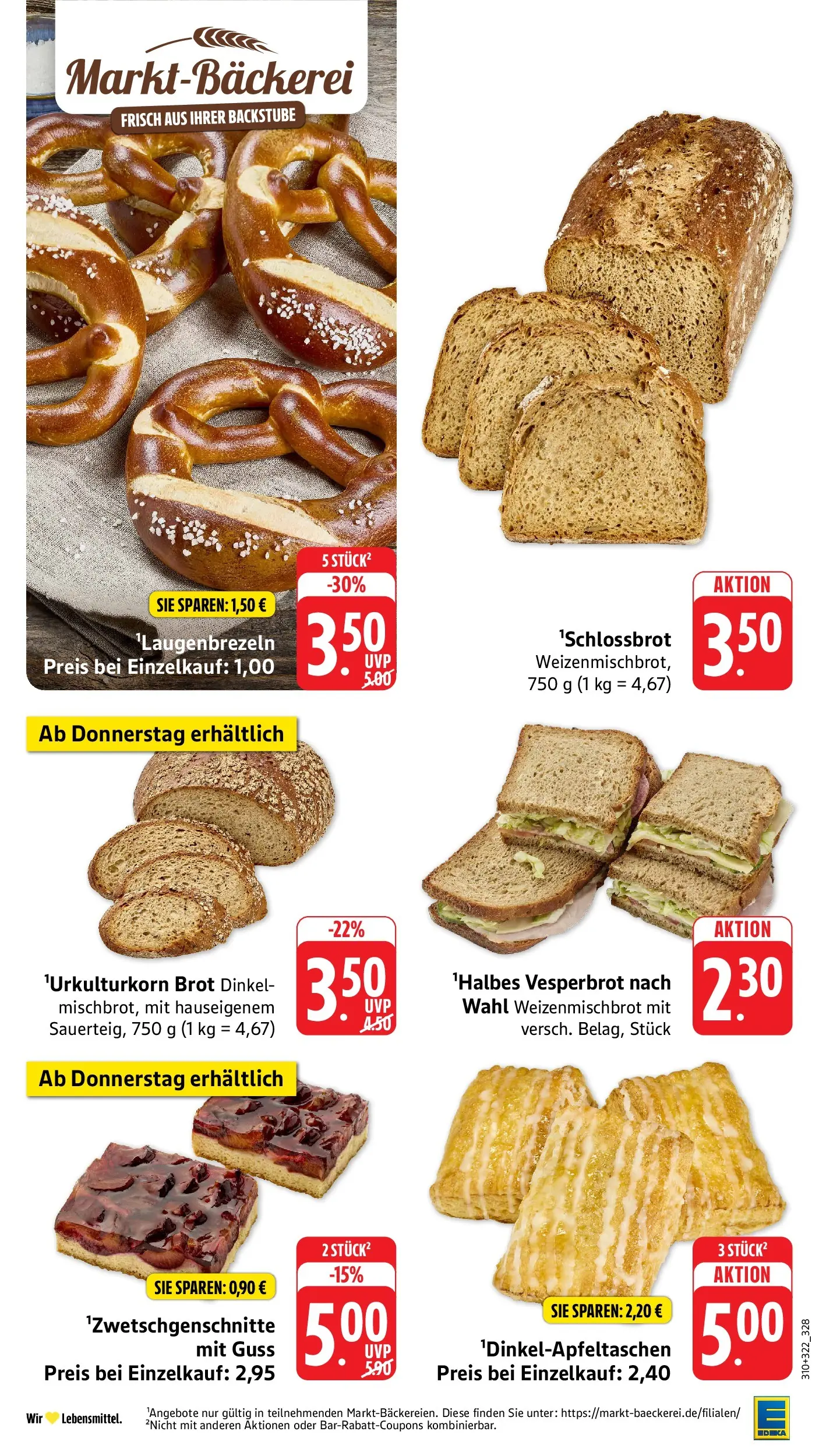 Edeka Prospekt Mühlheim / Donau (ab 27.07.2026) » Angebote Online | Seite: 7 | Produkte: Brot