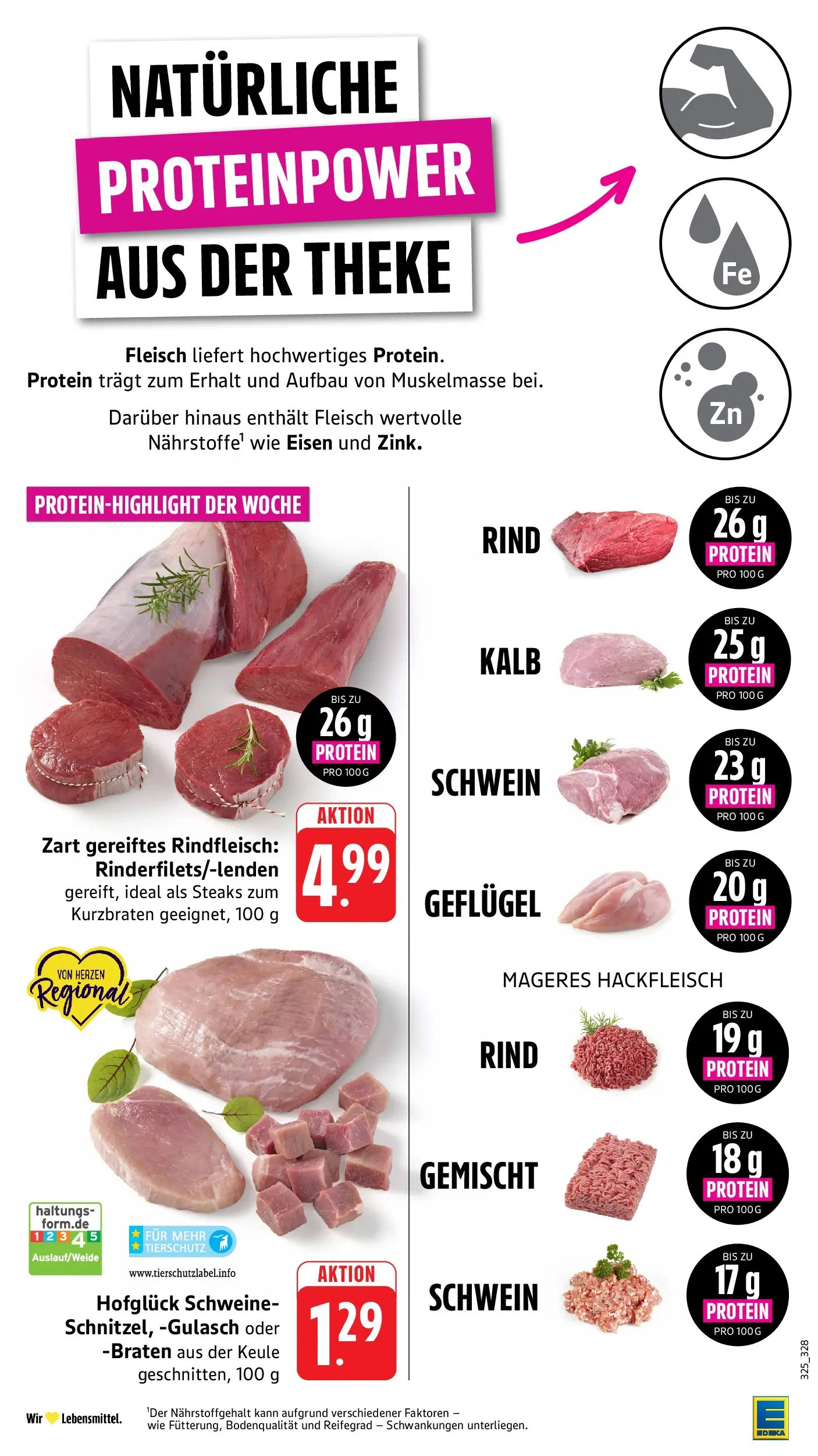 Edeka Prospekt Birkenau (ab 27.07.2026) » Angebote Online | Seite: 3 | Produkte: Gulasch, Rindfleisch, Fleisch, Hackfleisch