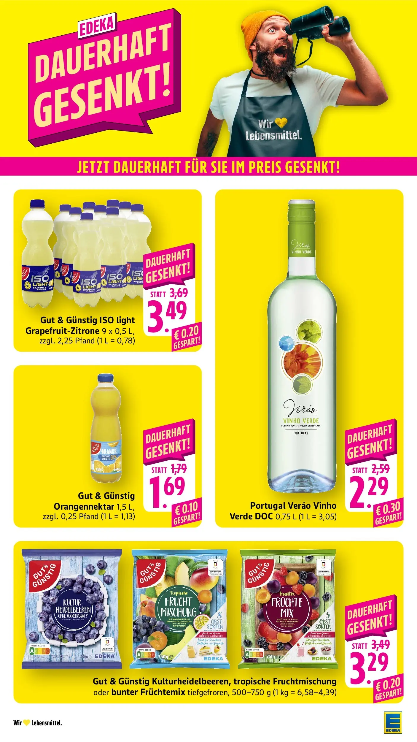 Edeka Prospekt Mühlheim / Donau (ab 27.07.2026) » Angebote Online | Seite: 29 | Produkte: Heidelbeeren, Obst