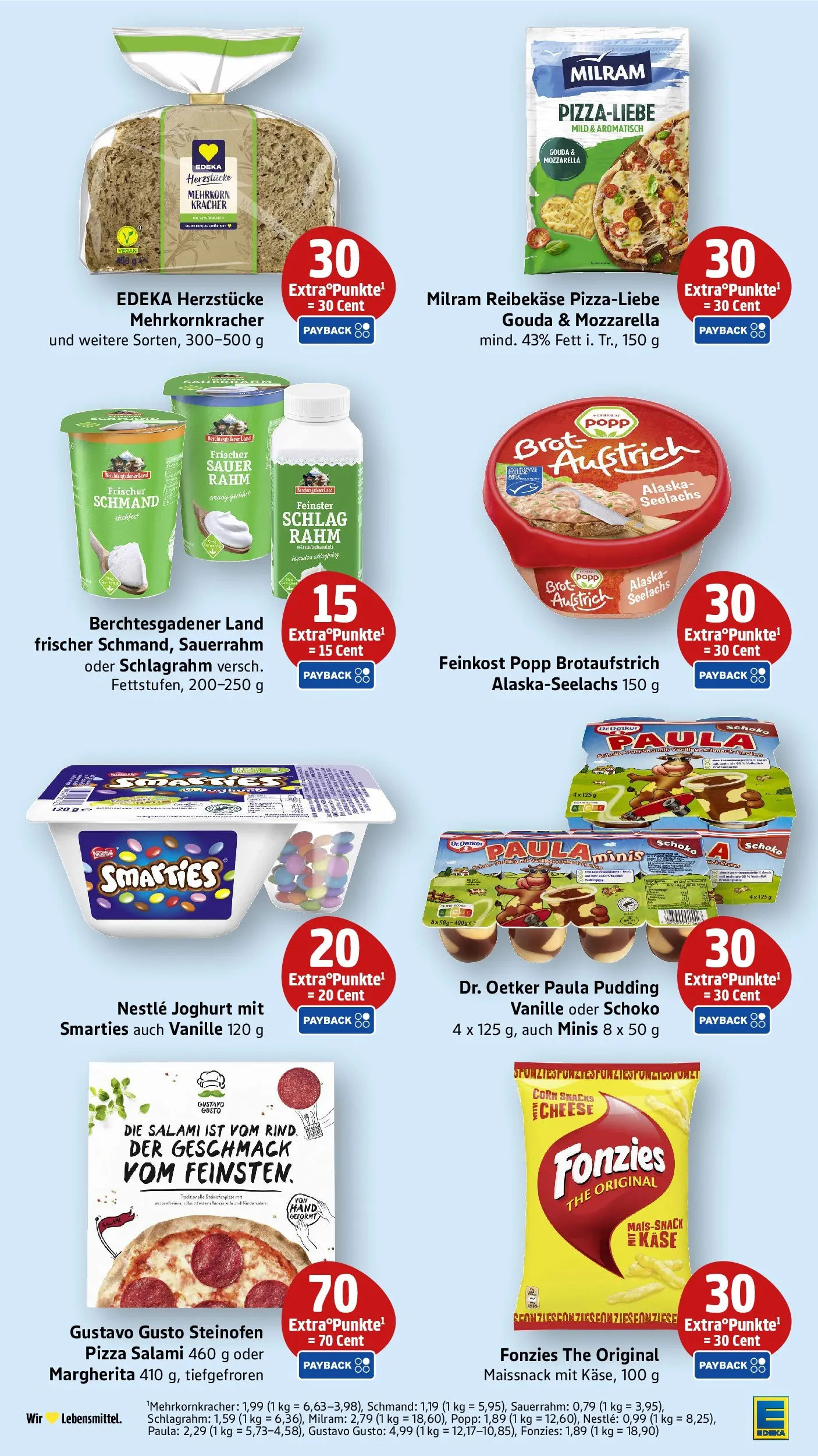 Edeka Prospekt Mühlheim / Donau (ab 27.07.2026) » Angebote Online | Seite: 40 | Produkte: Joghurt, Gouda, Smarties, Reibekase
