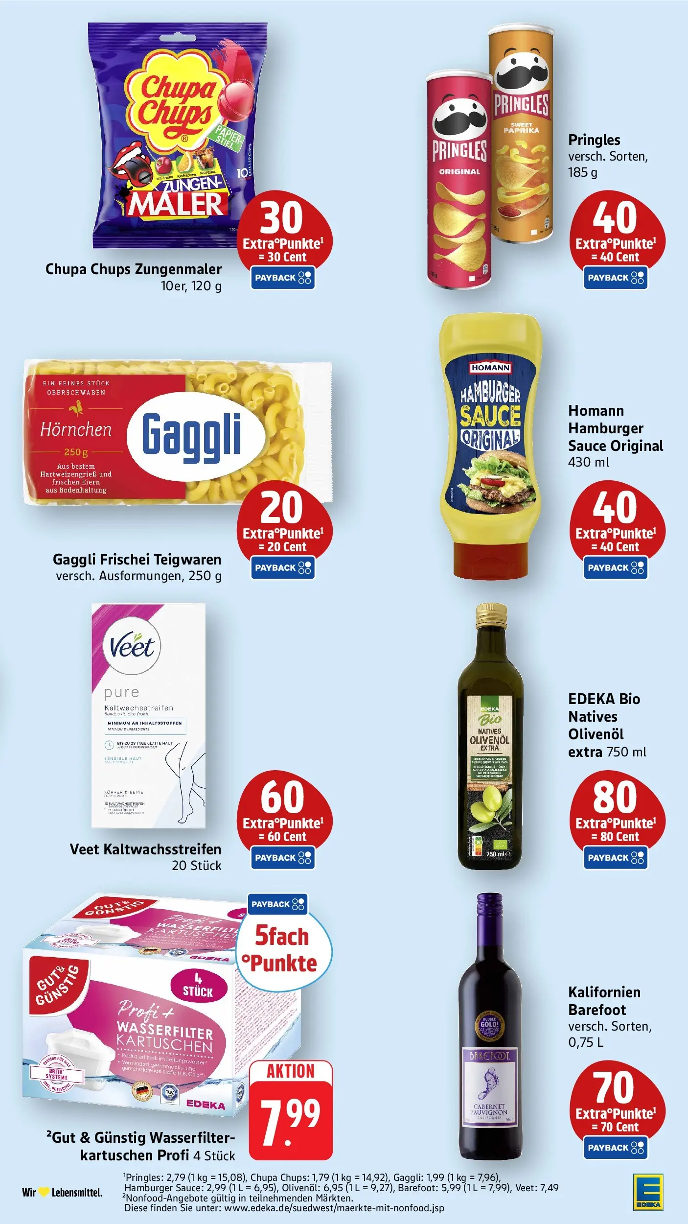 Edeka Prospekt Mühlheim / Donau (ab 27.07.2026) » Angebote Online | Seite: 41 | Produkte: Olivenol, Paprika, Pringles
