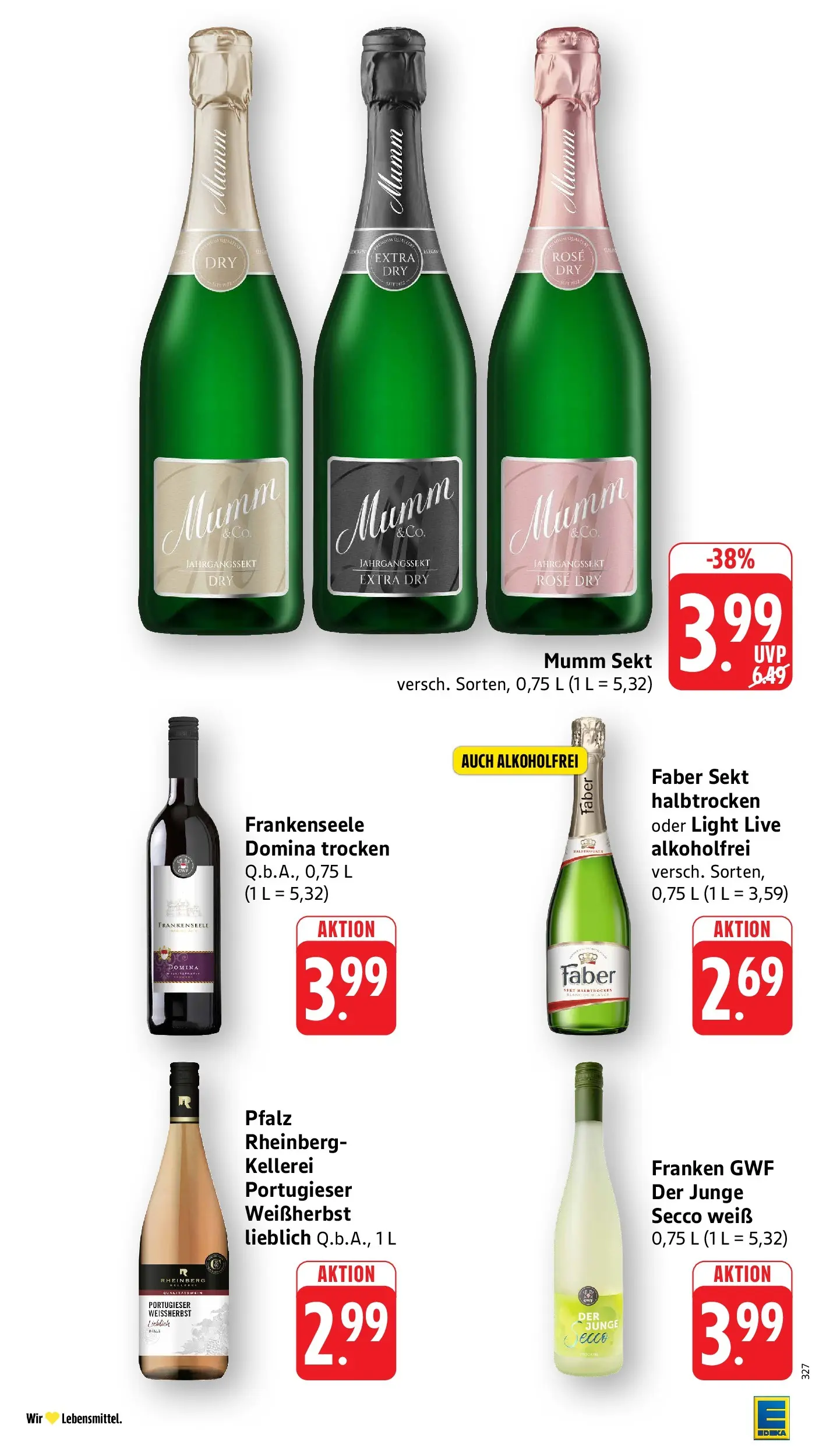 Edeka Prospekt Schöllkrippen (ab 27.07.2026) » Angebote Online | Seite: 32 | Produkte: Mumm sekt, Sekt