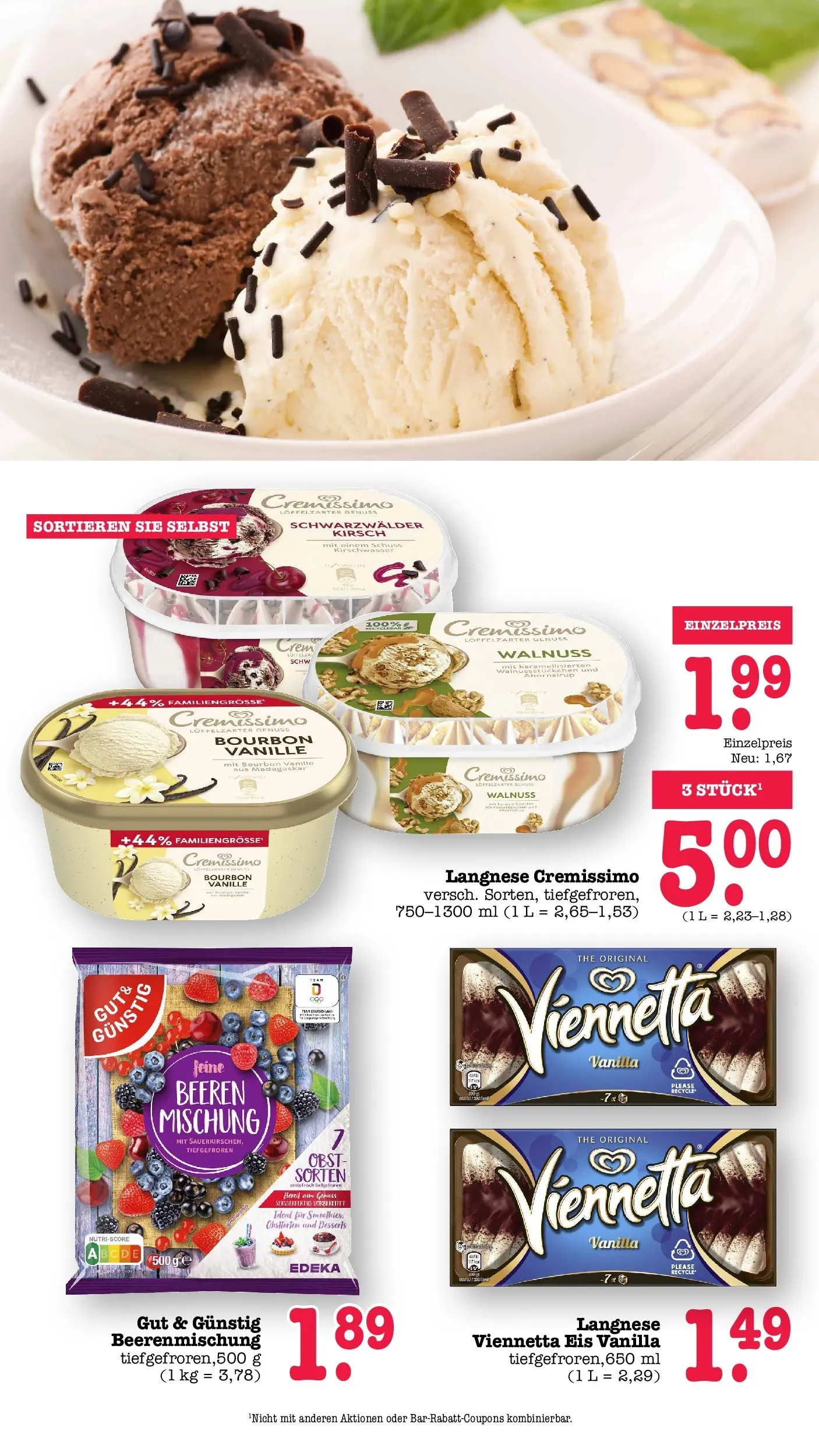 Edeka Prospekt Offenbach (ab 27.07.2026) ยป Angebote Online | Seite: 28 | Produkte: Langnese, Cremissimo, Obst, Eis Edeka Prospekt Offenbach (ab 27.07.2026) ยป Angebote Online | Seite: 28 | Produkte: Langnese, Cremissimo, Obst, Eis