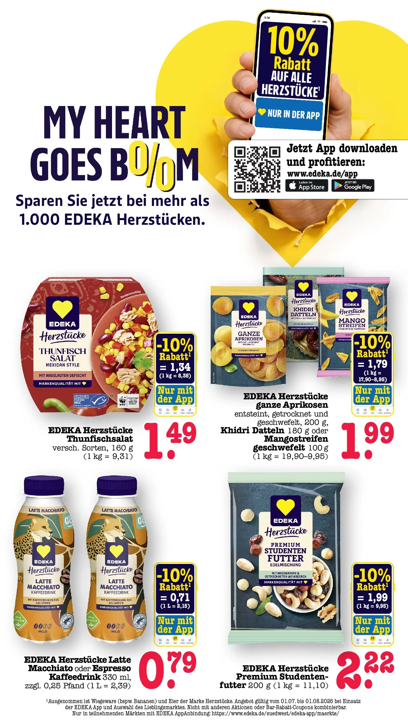 Edeka Prospekt Offenbach (ab 27.07.2026) ยป Angebote Online | Seite: 32 | Produkte: Eier, Thunfisch, Bananen, Mango Edeka Prospekt Offenbach (ab 27.07.2026) ยป Angebote Online | Seite: 32 | Produkte: Eier, Thunfisch, Bananen, Mango